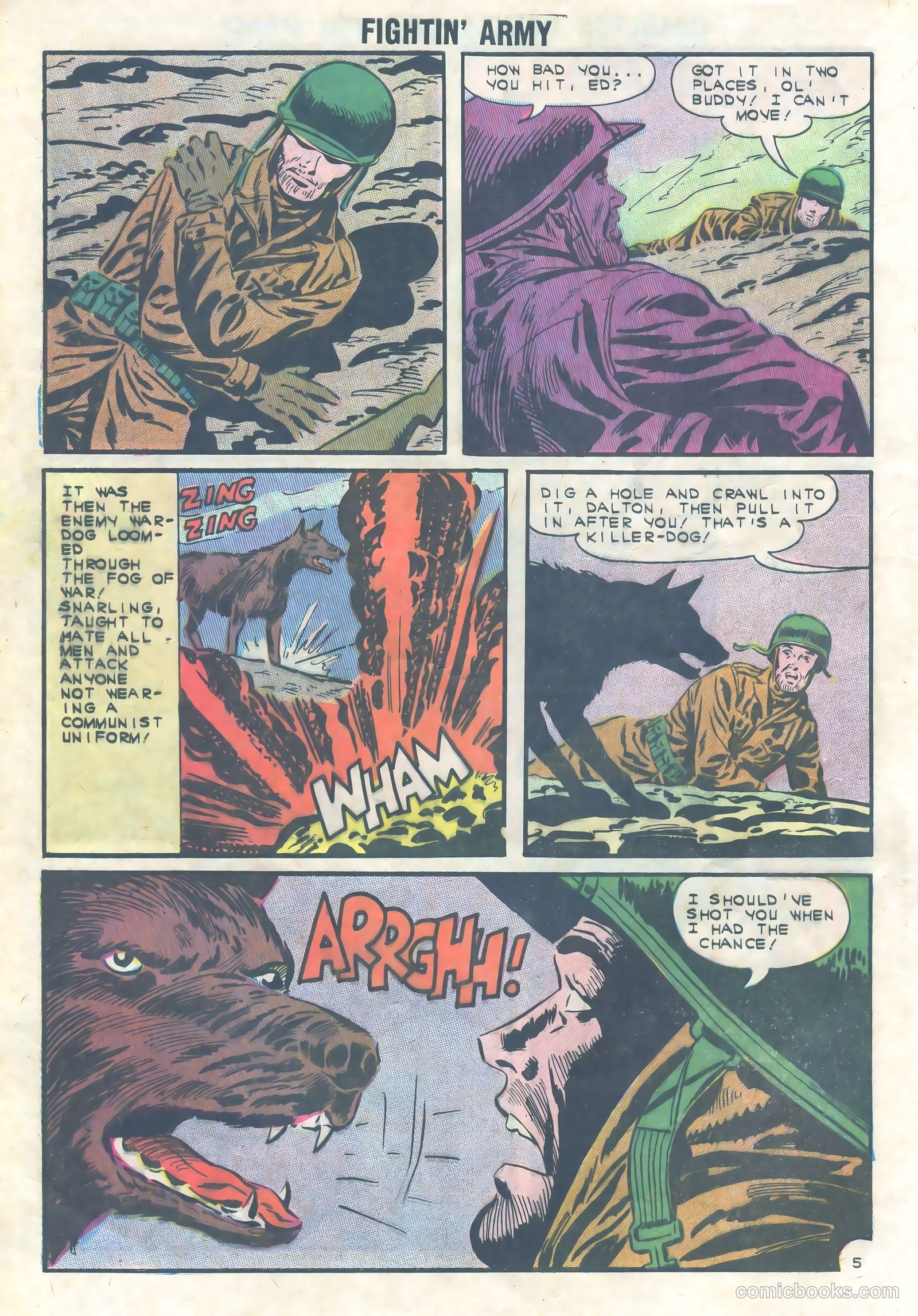 Fightin' Army #49 (1962) — page 8 of 36
