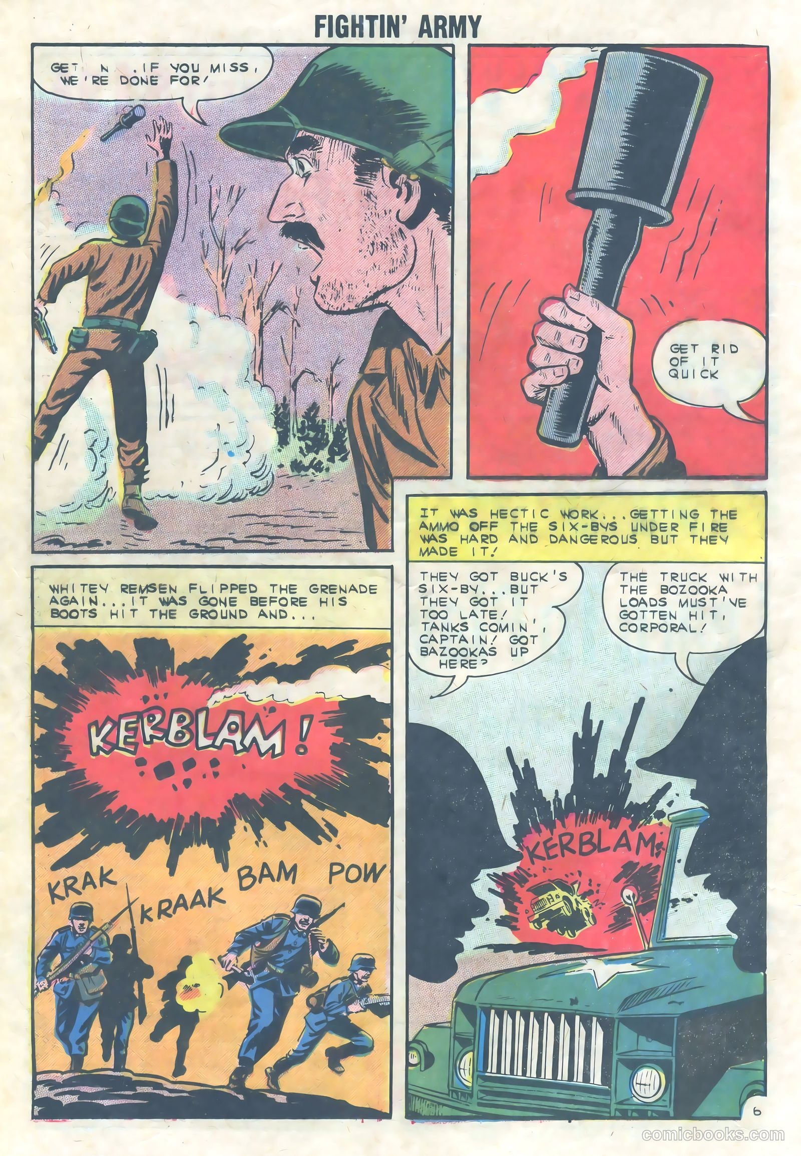 Fightin' Army #49 (1962) — page 16 of 36