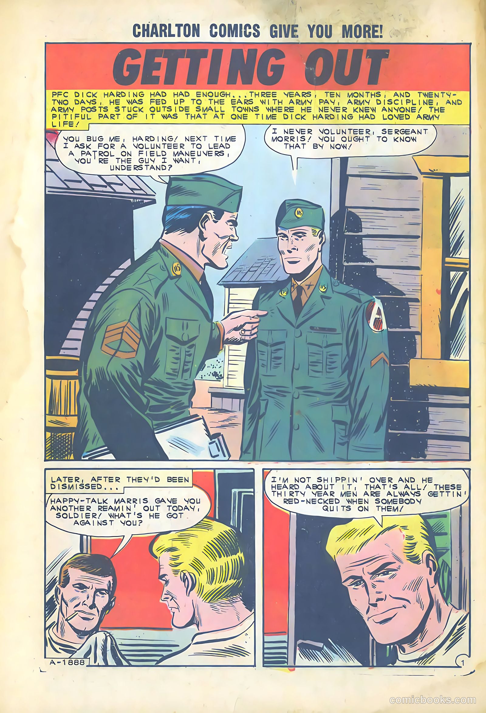 Fightin' Army #51 (1963) — page 3 of 35