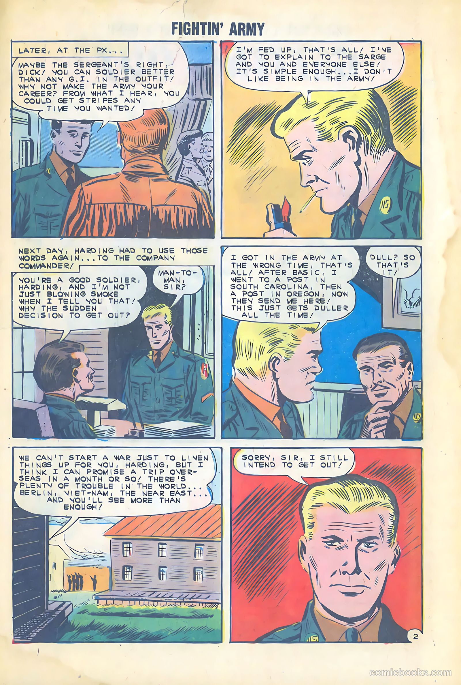 Fightin' Army #51 (1963) — page 4 of 35