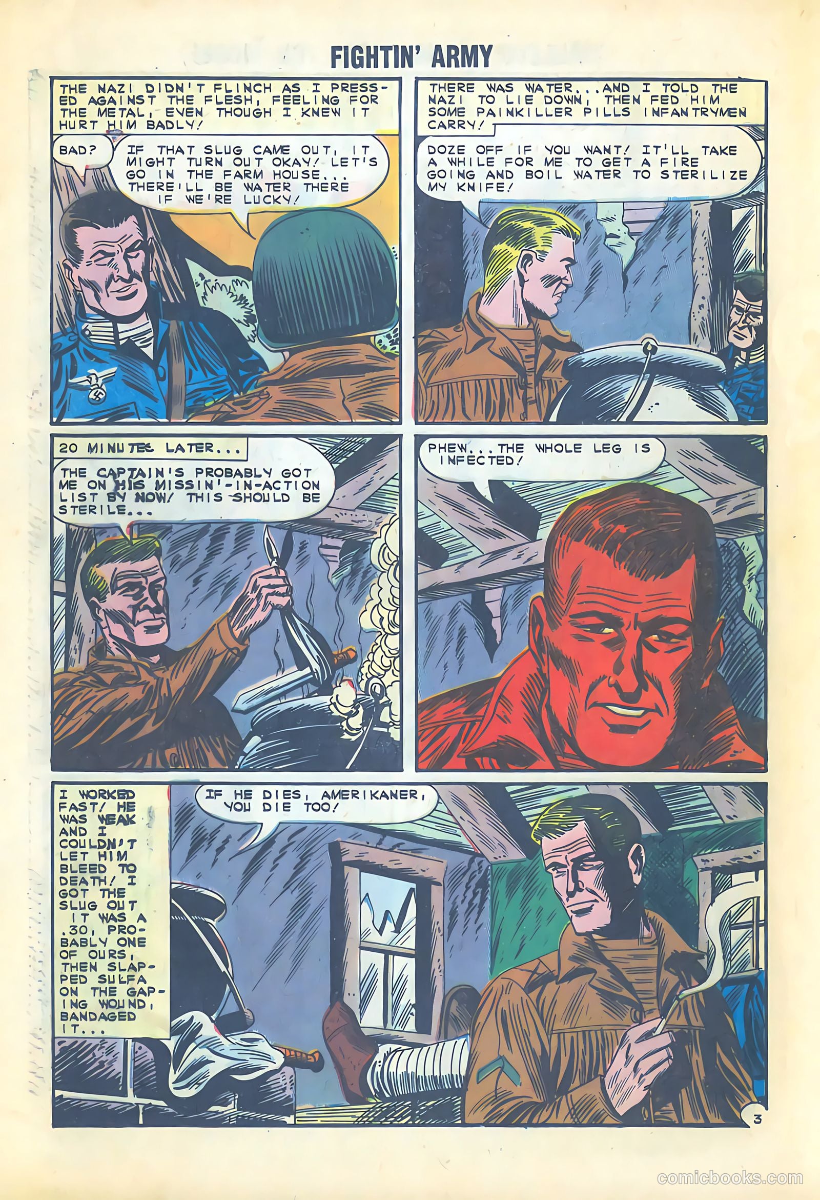 Fightin' Army #51 (1963) — page 23 of 35