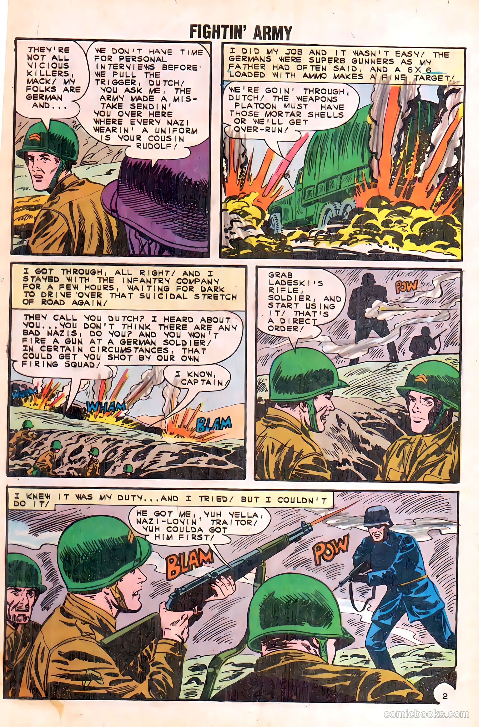 Fightin' Army #52 (1963) — page 4 of 36