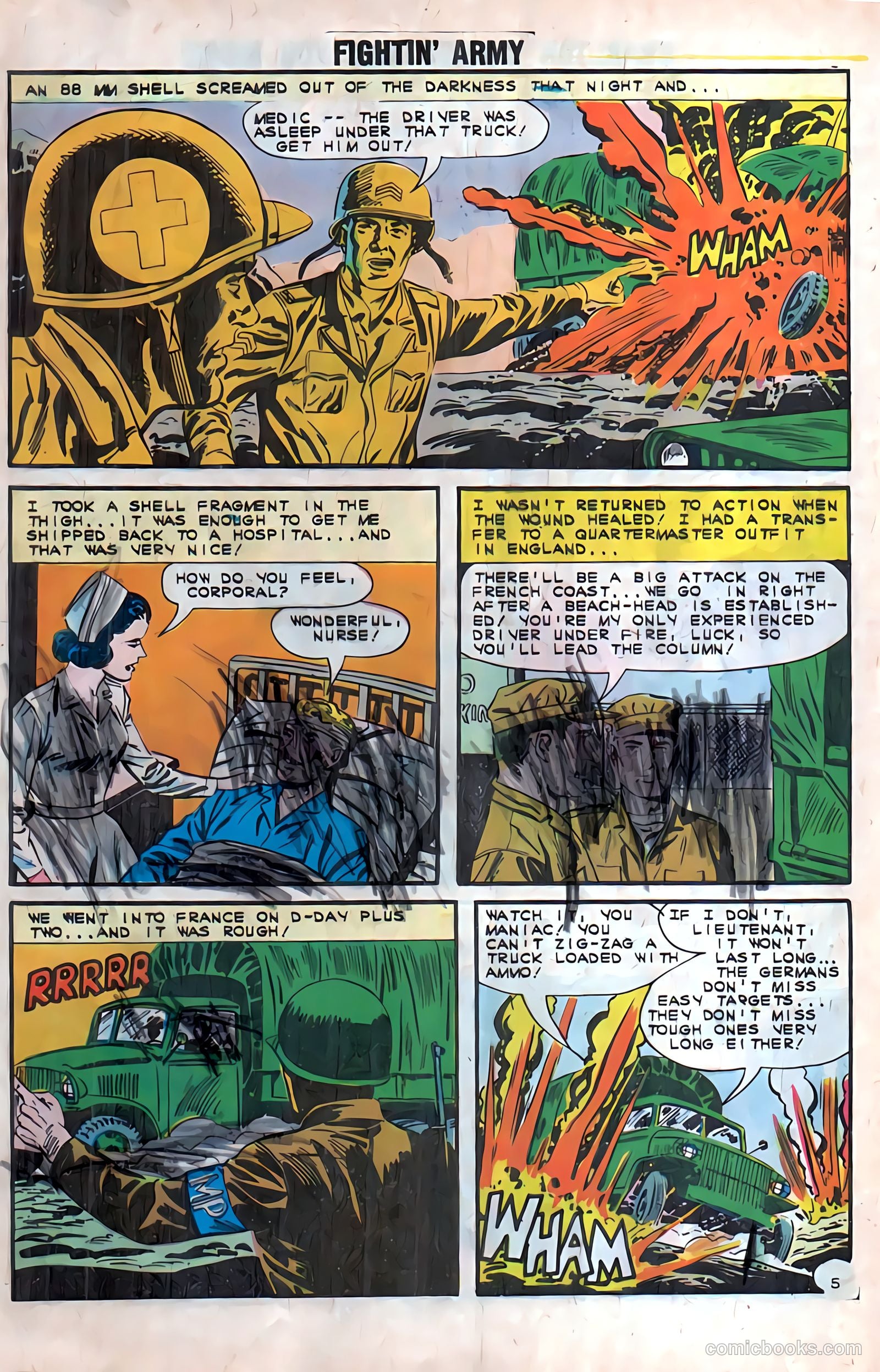 Fightin' Army #52 (1963) — page 8 of 36