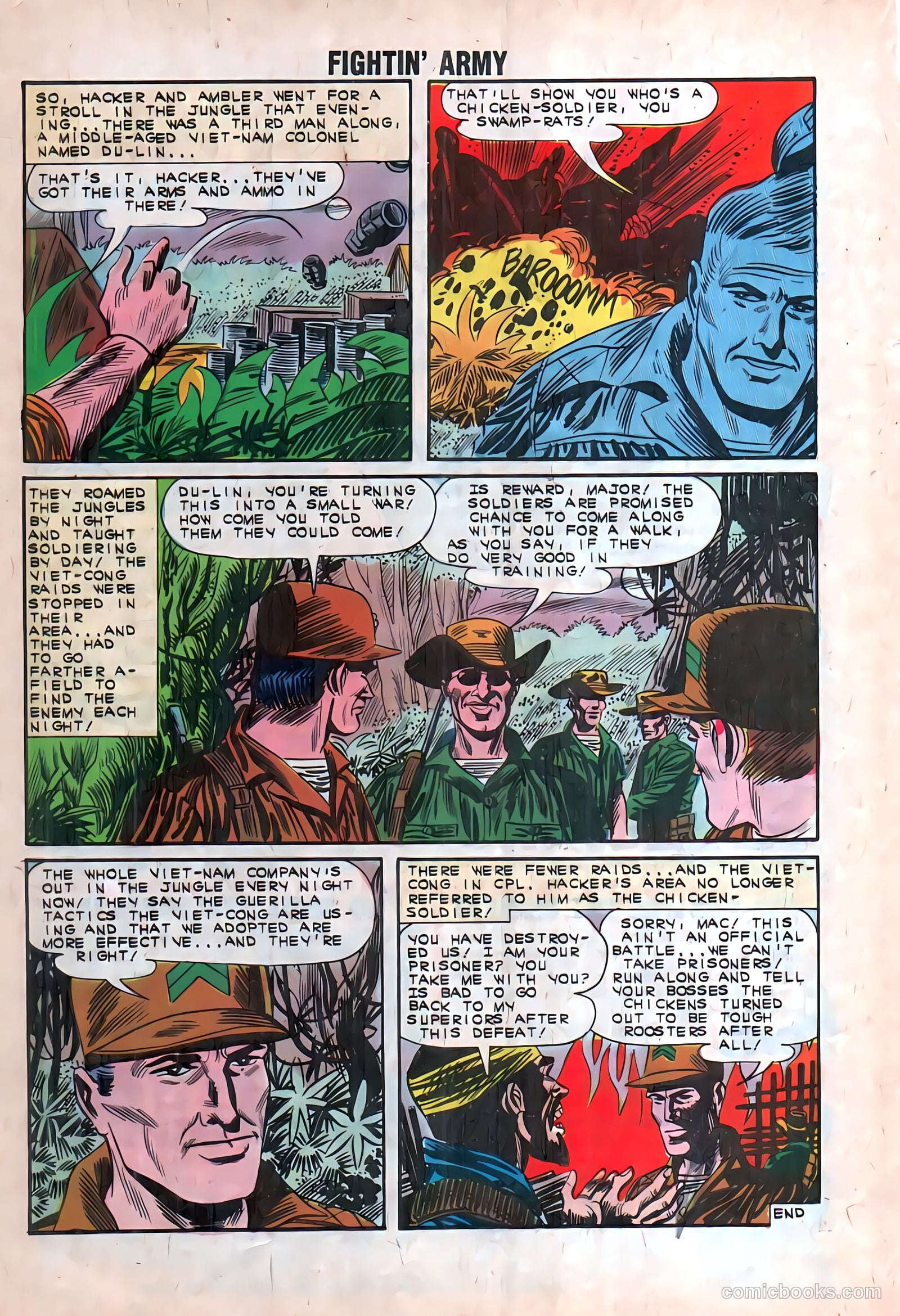Fightin' Army #52 (1963) — page 16 of 36