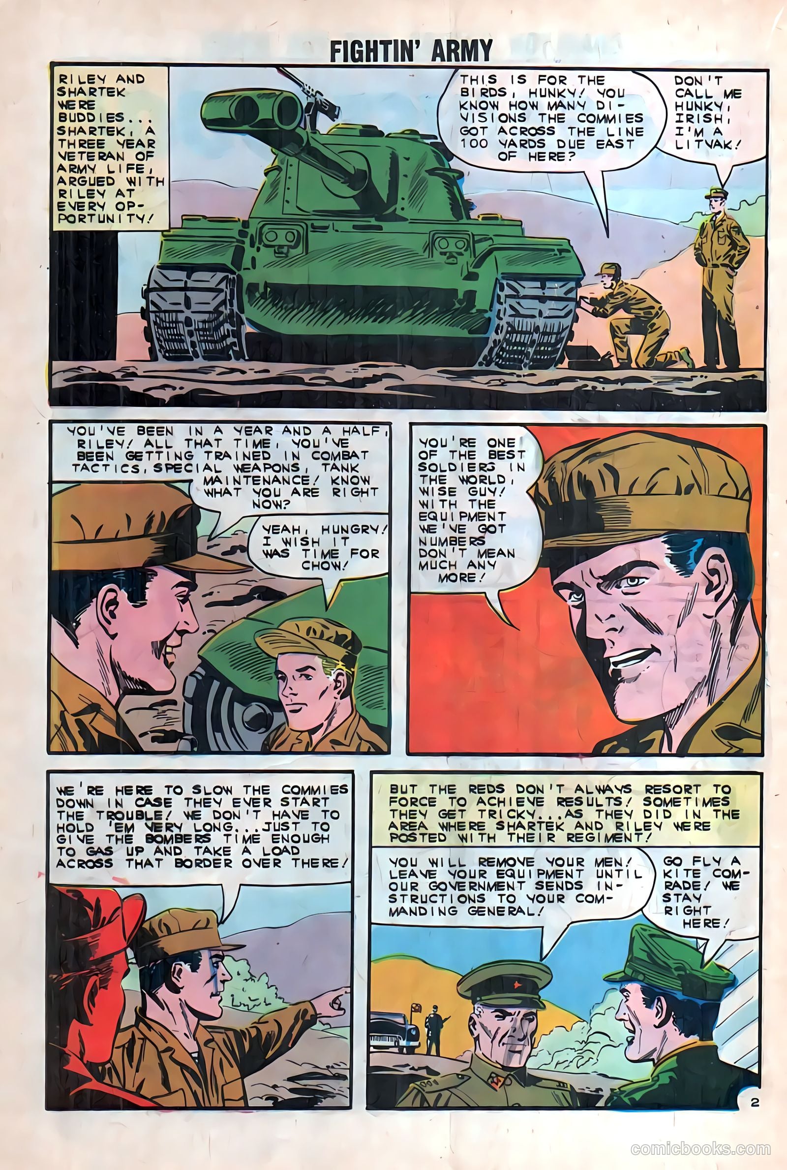 Fightin' Army #52 (1963) — page 20 of 36