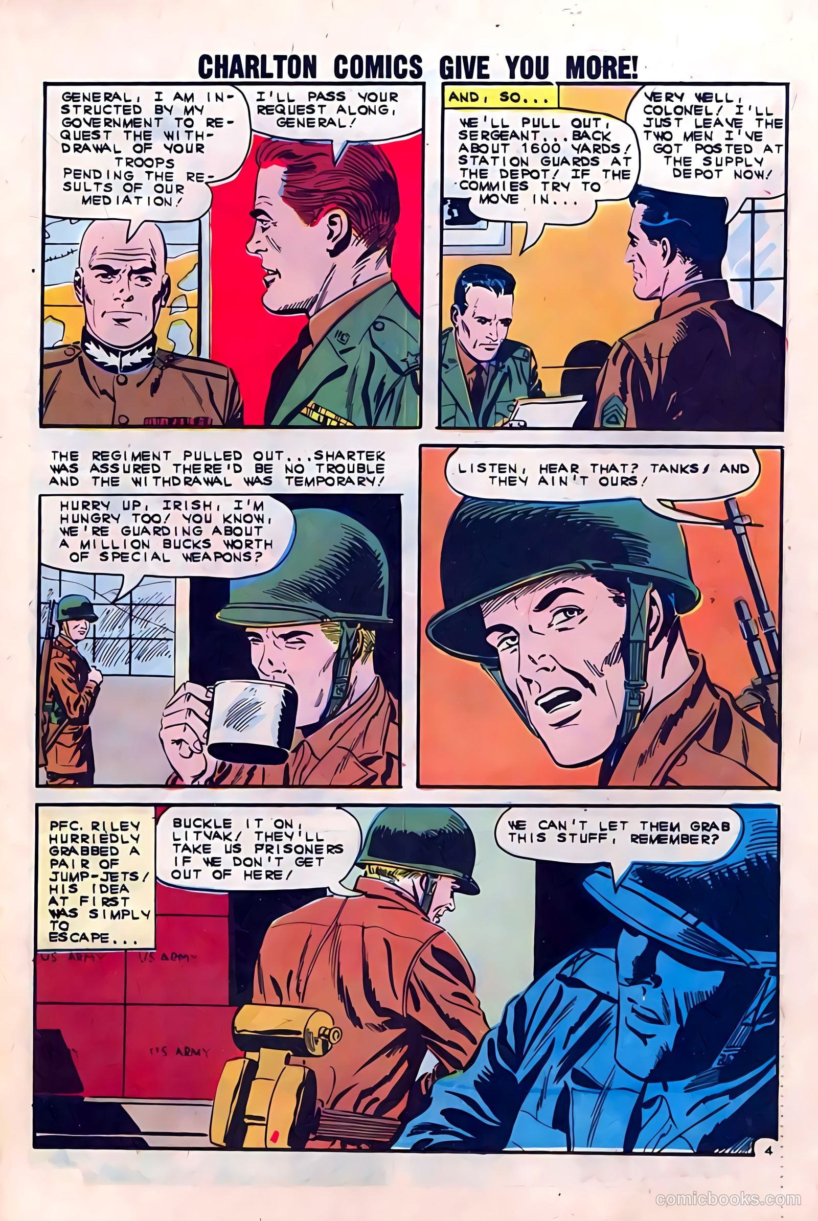 Fightin' Army #52 (1963) — page 23 of 36