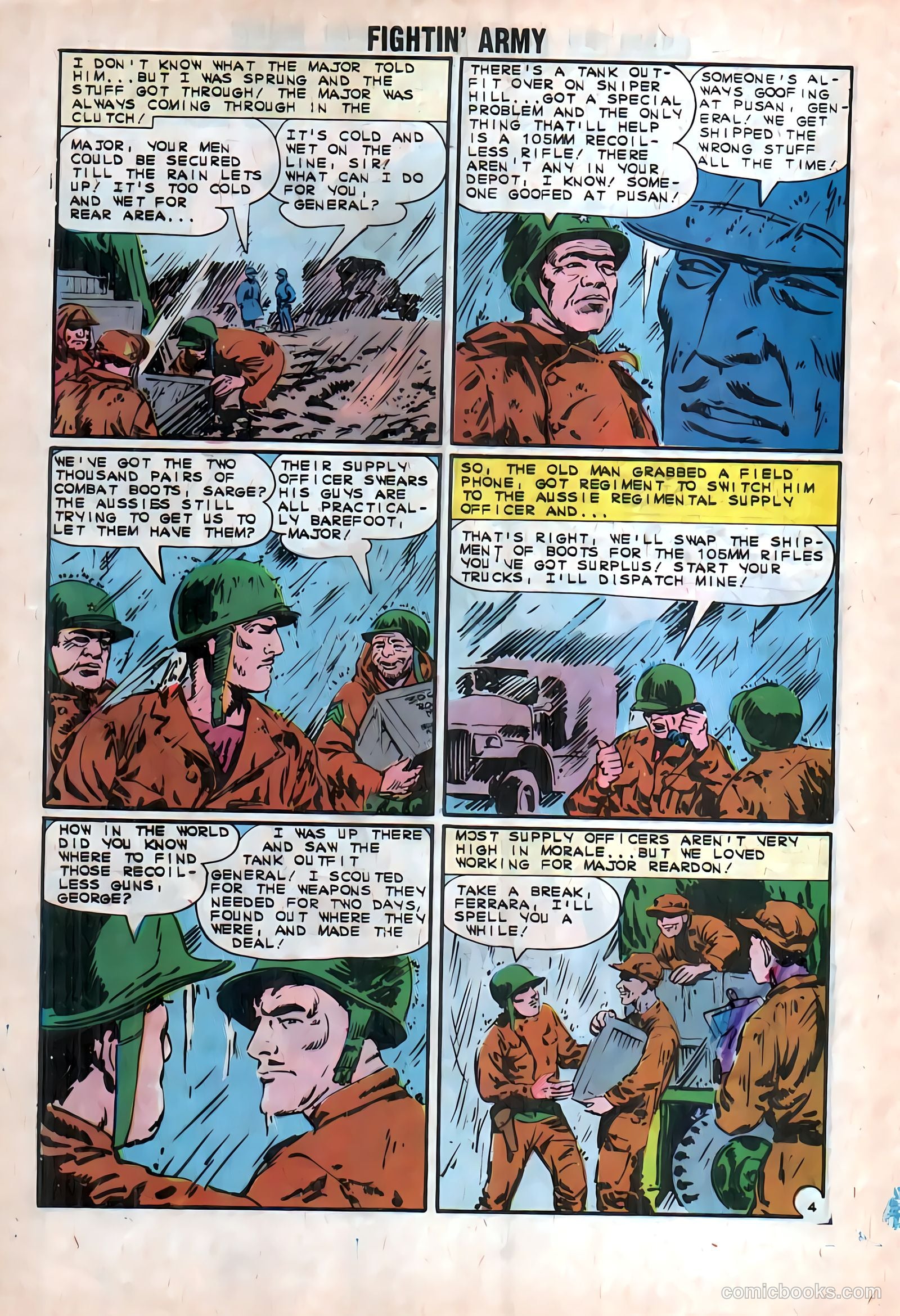 Fightin' Army #52 (1963) — page 28 of 36