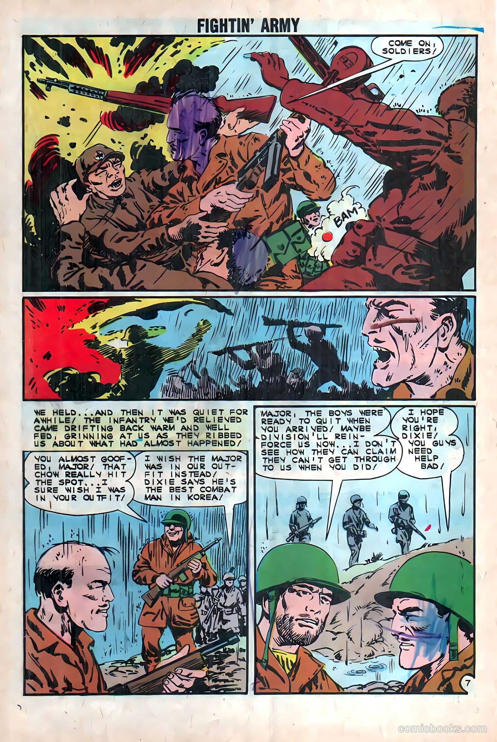 Fightin' Army #52 (1963) — page 32 of 36