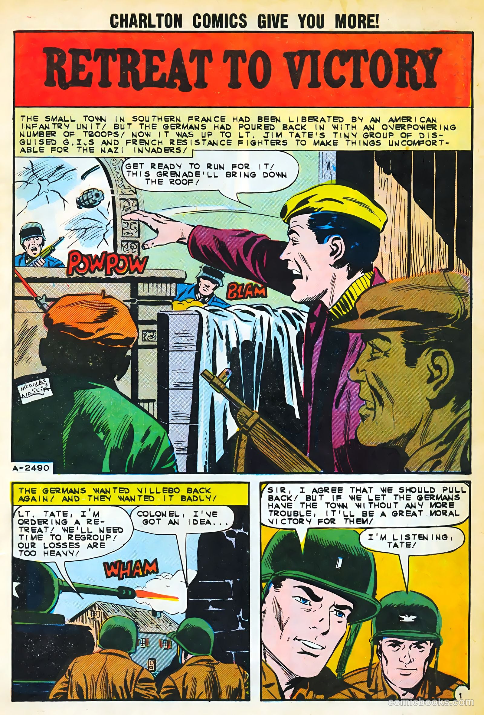 Fightin' Army #53 (1963) — page 3 of 36
