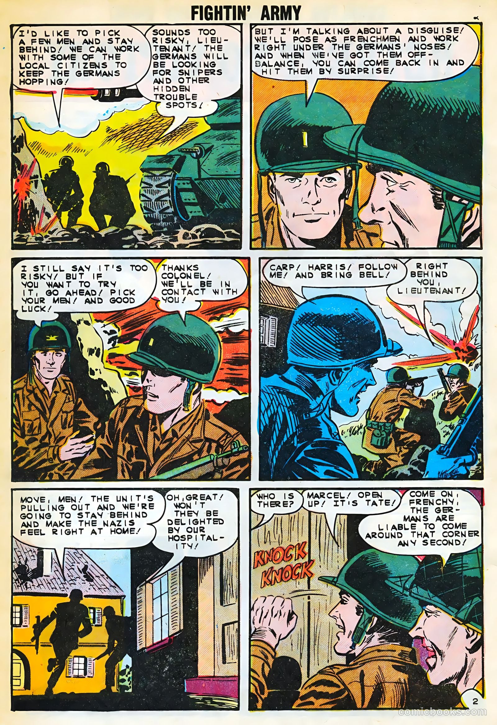 Fightin' Army #53 (1963) — page 4 of 36