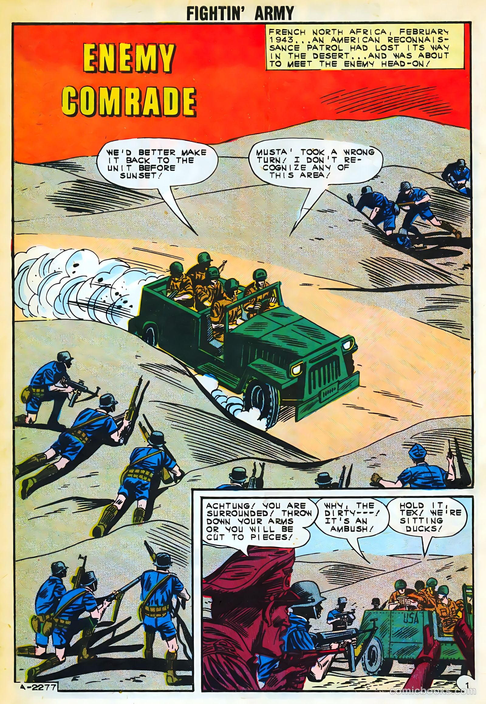 Fightin' Army #53 (1963) — page 10 of 36