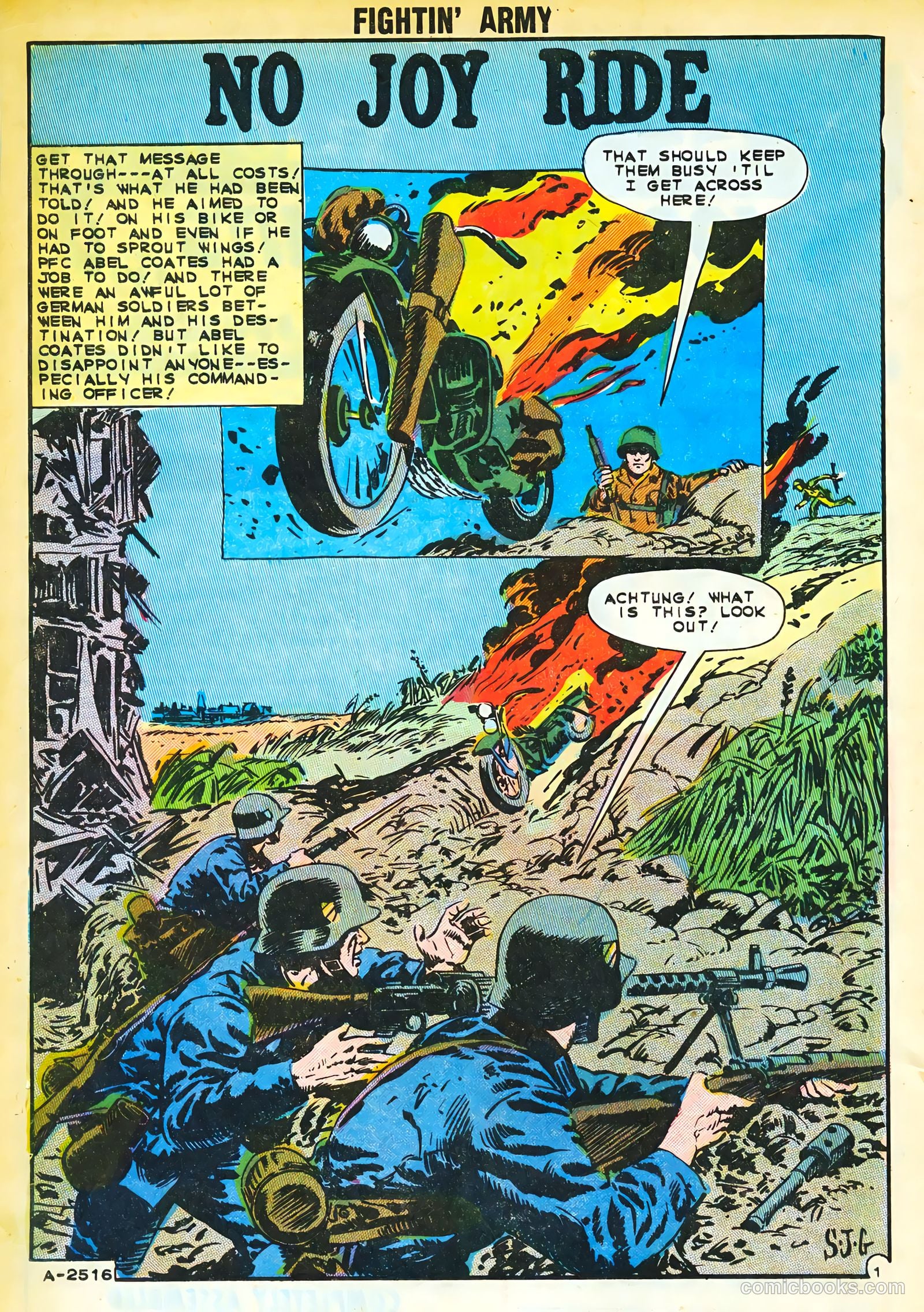 Fightin' Army #53 (1963) — page 16 of 36