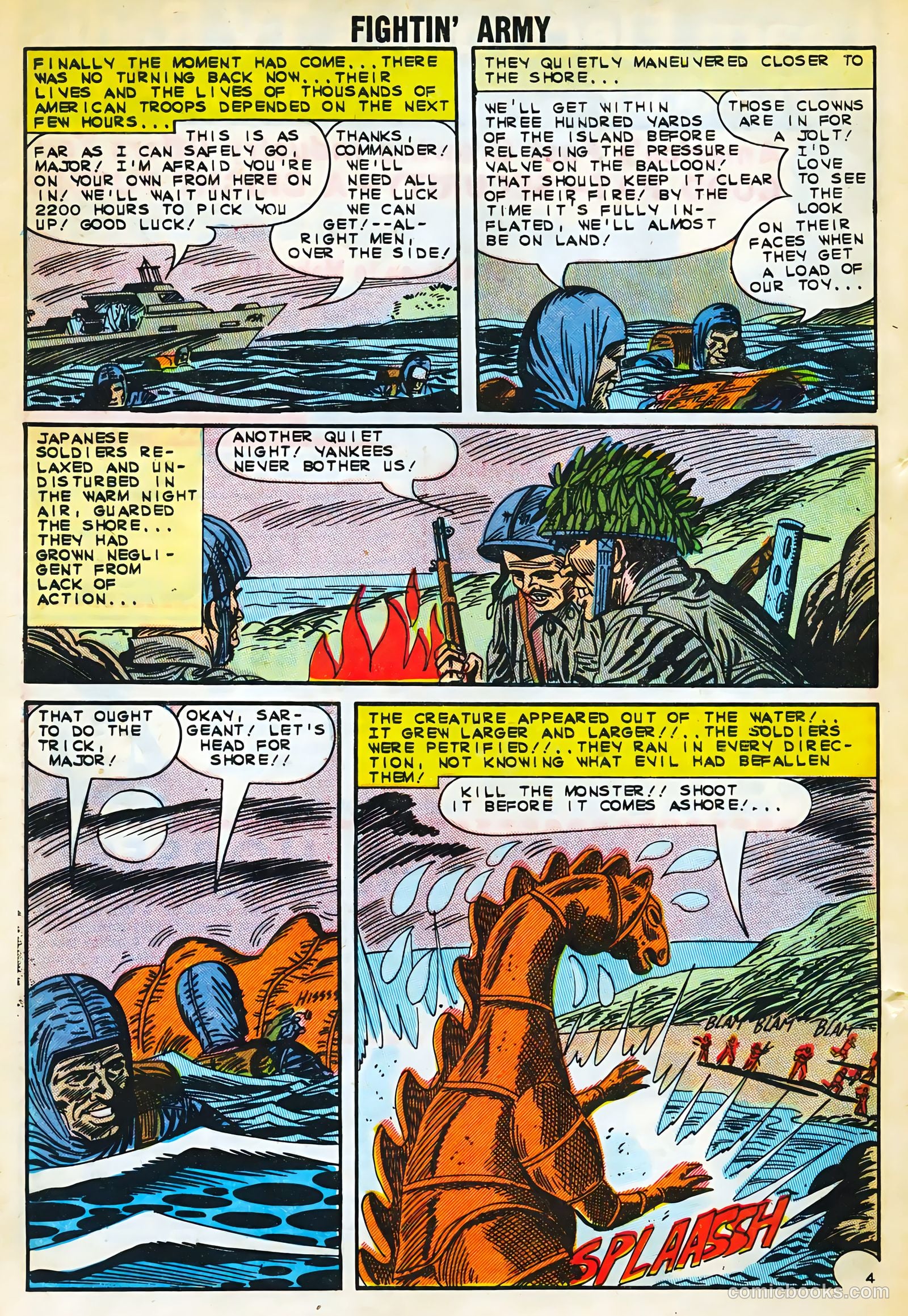 Fightin' Army #53 (1963) — page 32 of 36