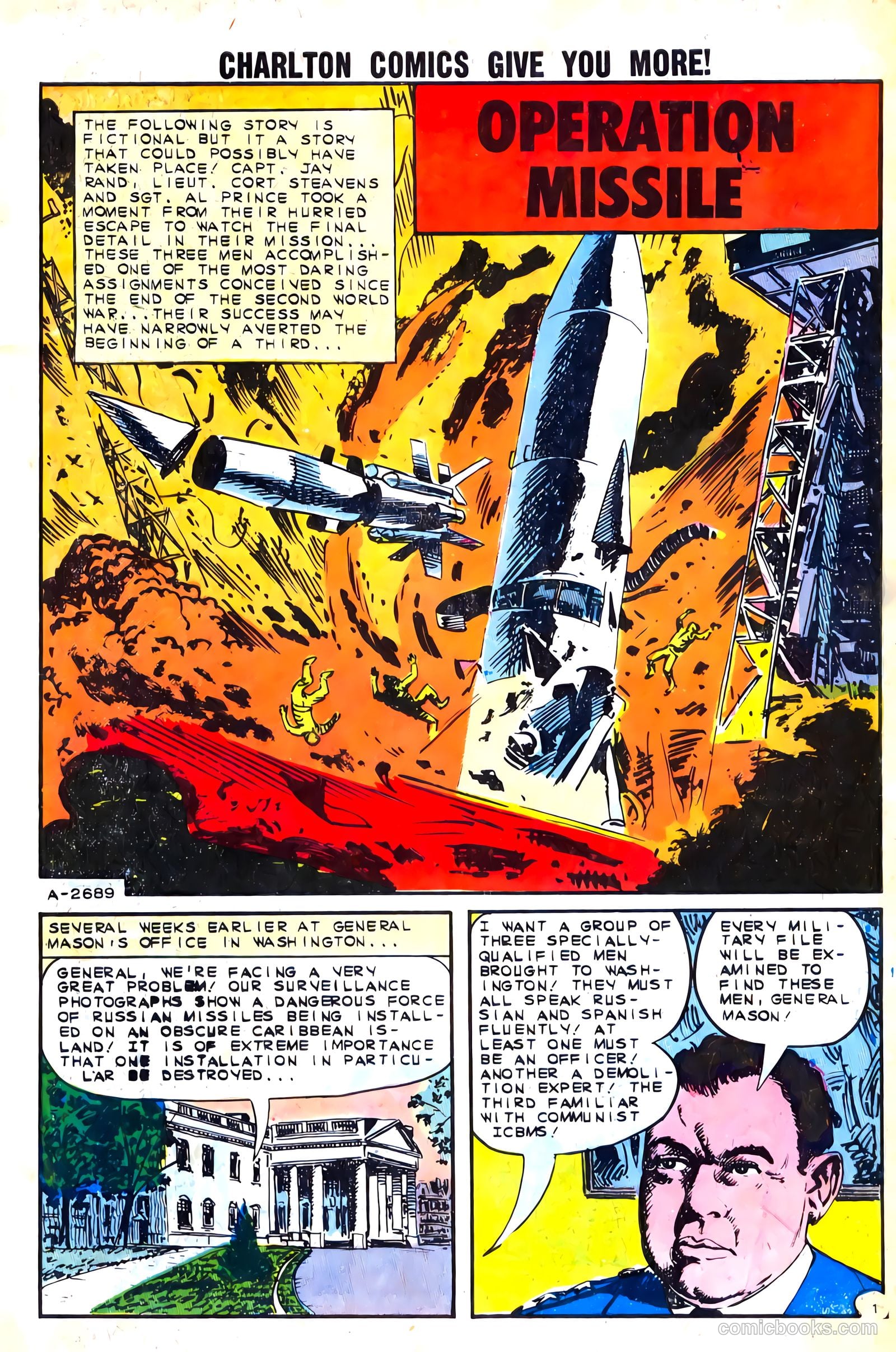 Fightin' Army #54 (1963) — page 3 of 36