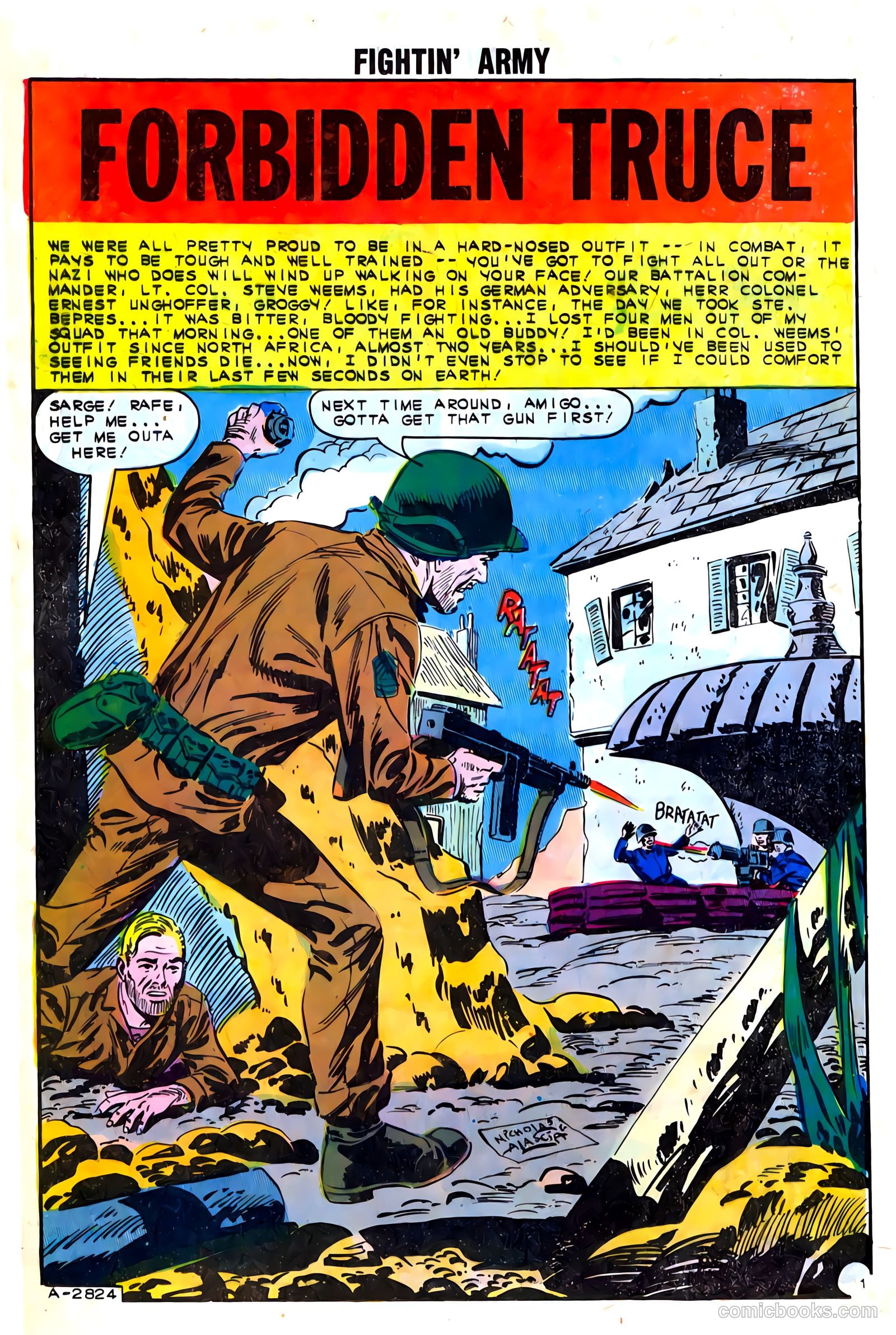 Fightin' Army #54 (1963) — page 12 of 36