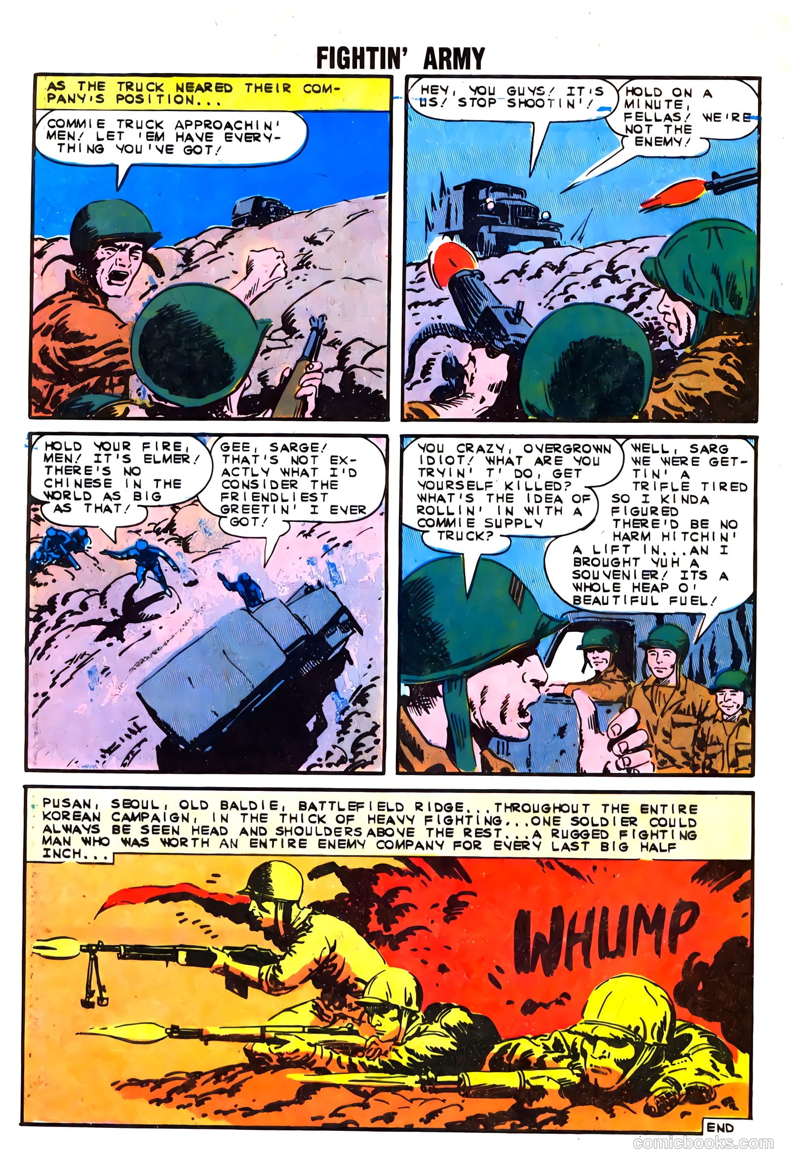 Fightin' Army #54 (1963) — page 32 of 36