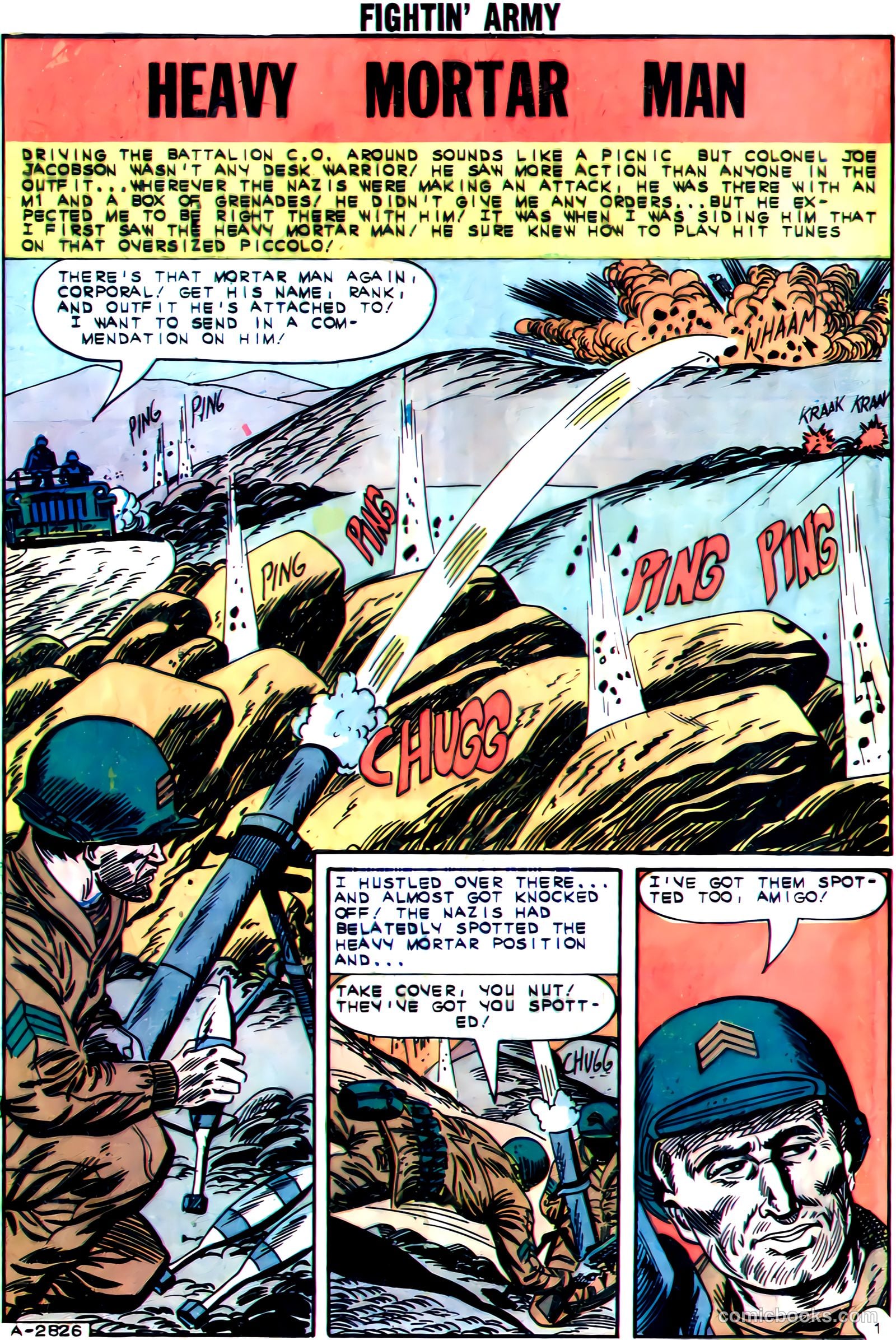 Fightin' Army #55 (1963) — page 12 of 36