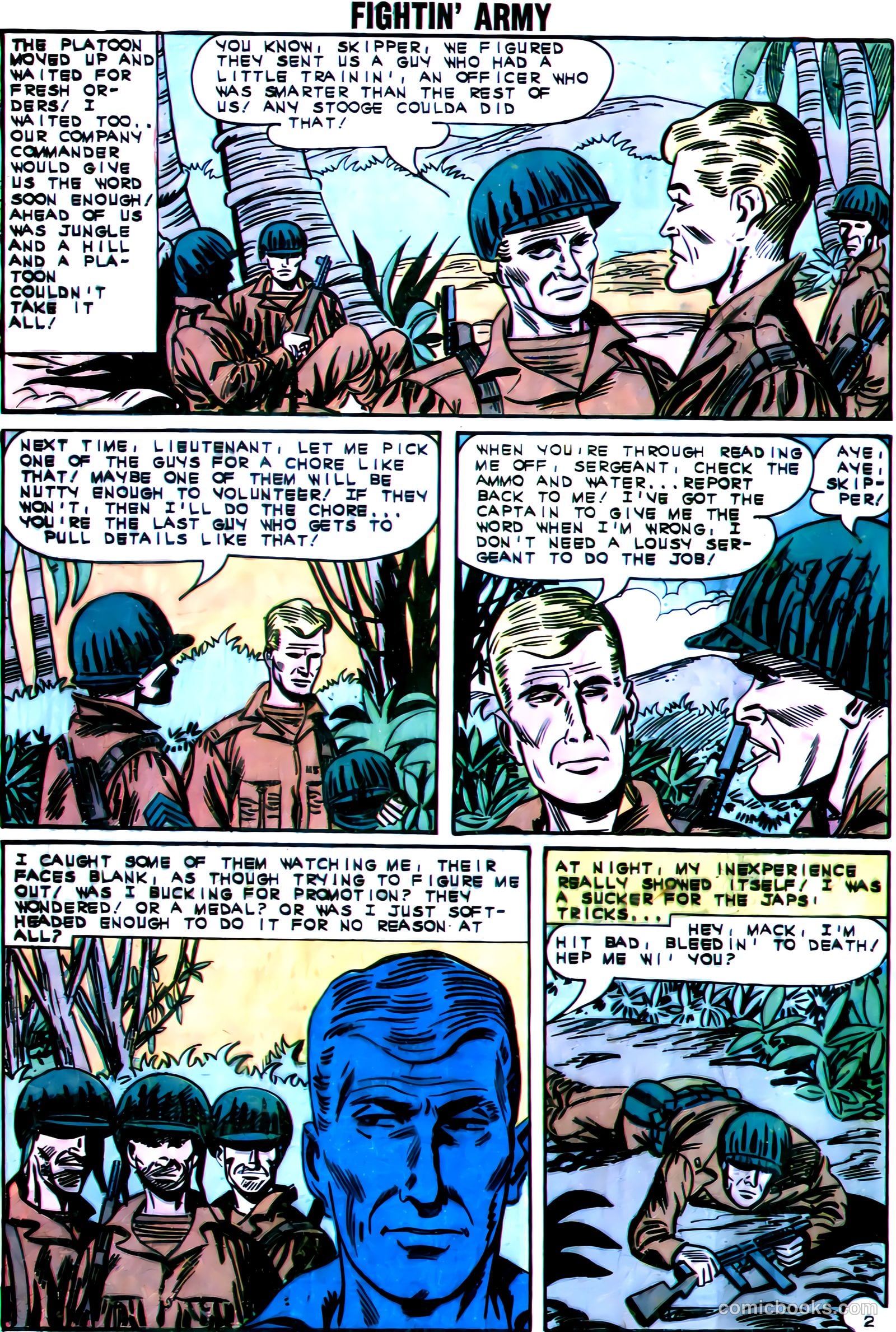 Fightin' Army #55 (1963) — page 28 of 36