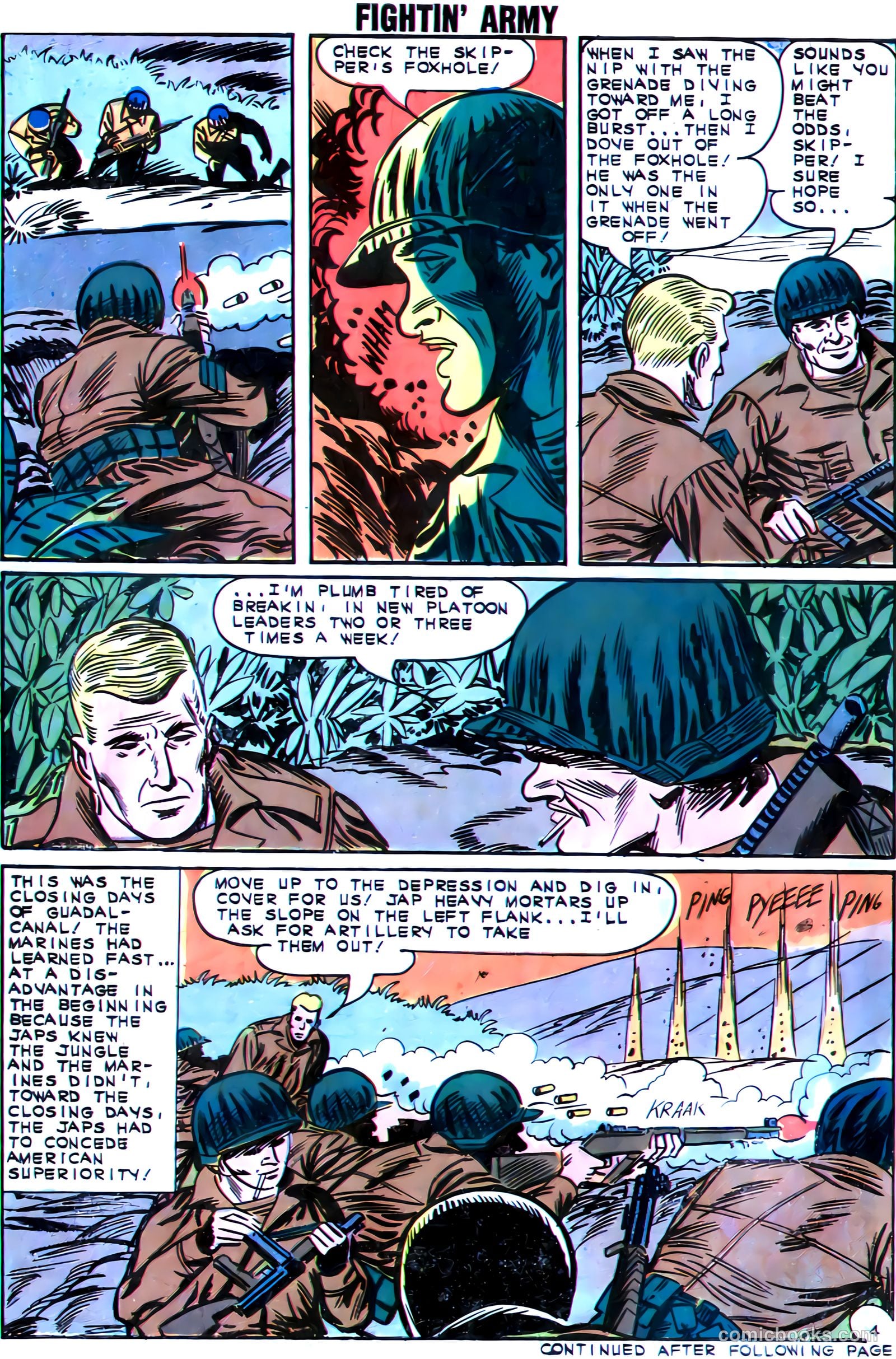 Fightin' Army #55 (1963) — page 30 of 36