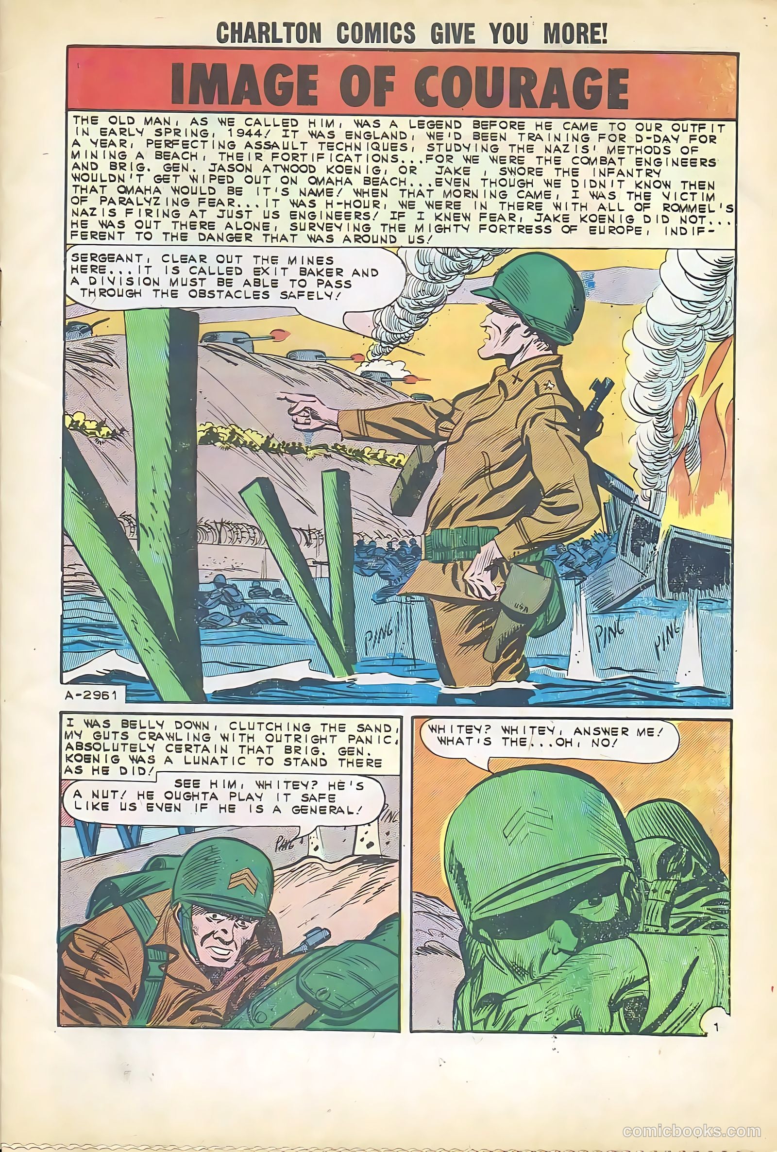 Fightin' Army #56 (1964) — page 3 of 36