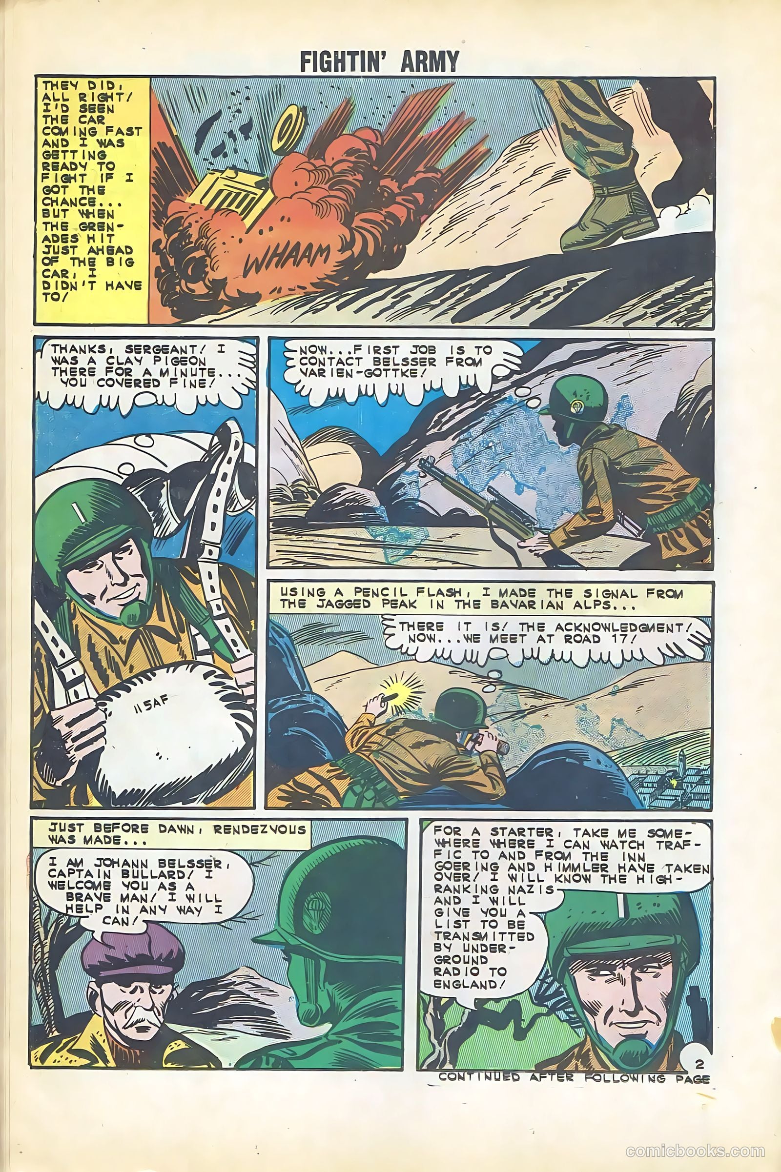 Fightin' Army #56 (1964) — page 14 of 36