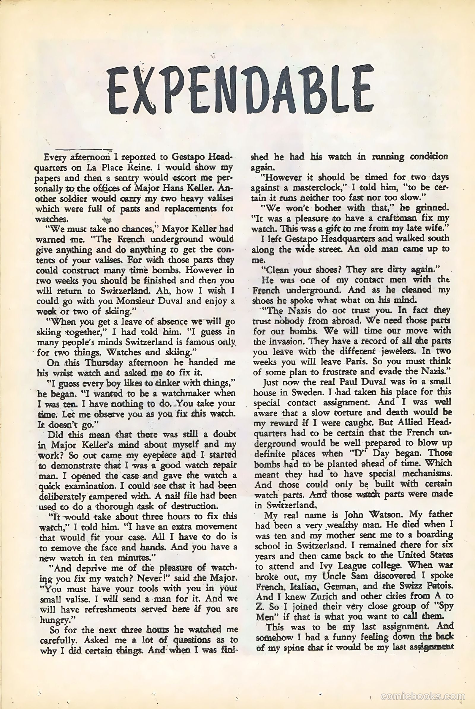 Fightin' Army #56 (1964) — page 20 of 36