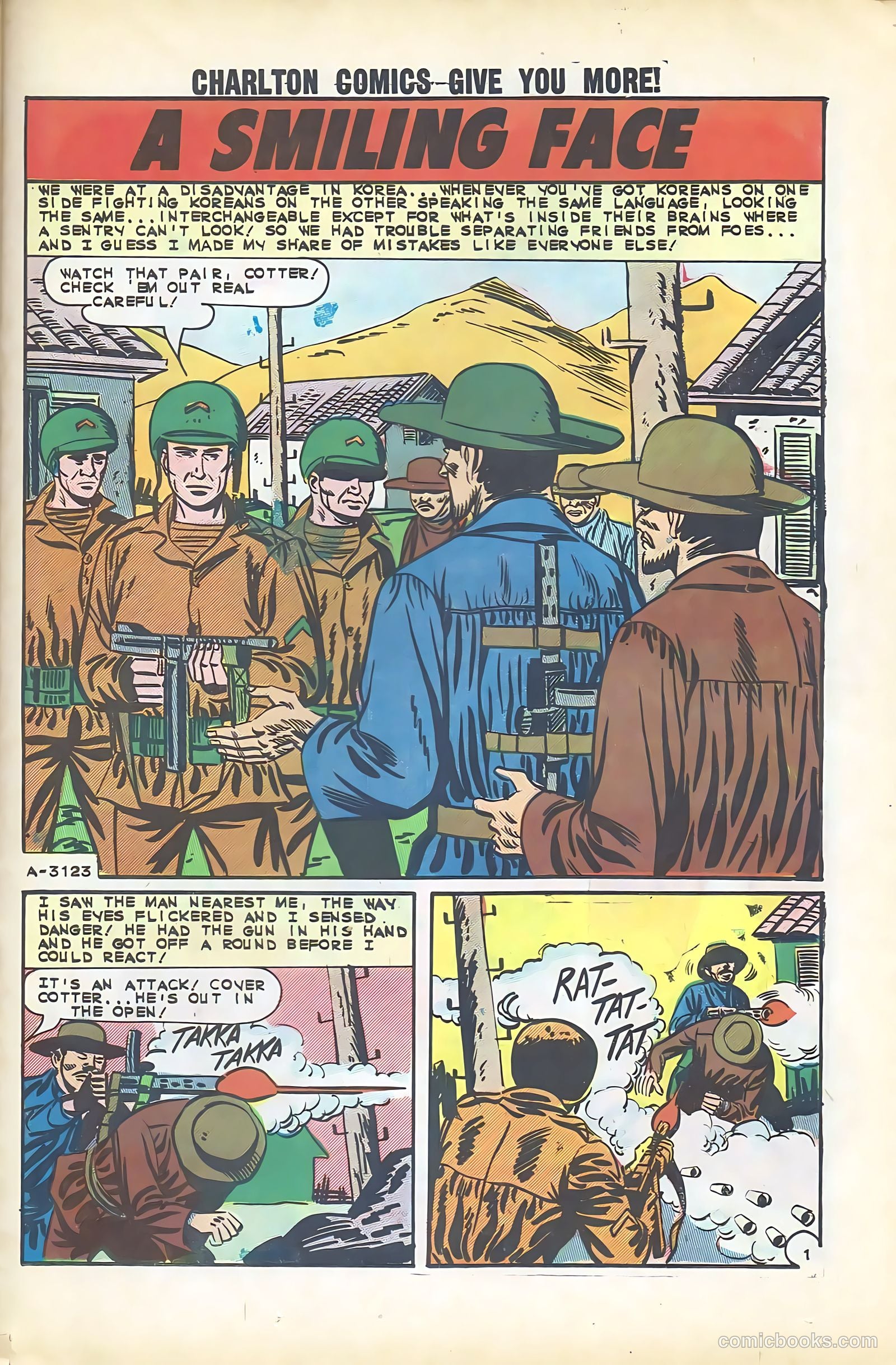 Fightin' Army #56 (1964) — page 23 of 36