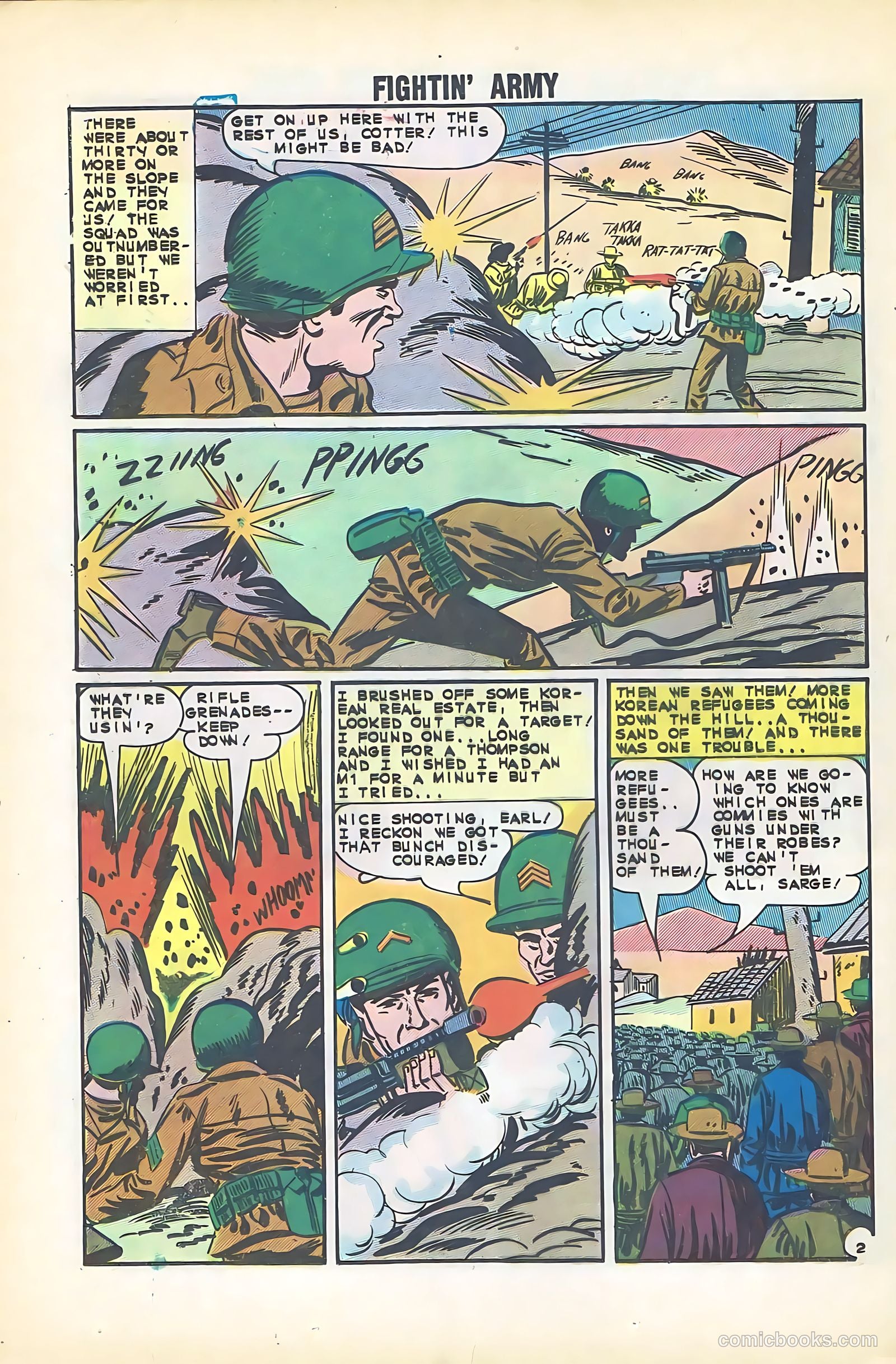 Fightin' Army #56 (1964) — page 24 of 36