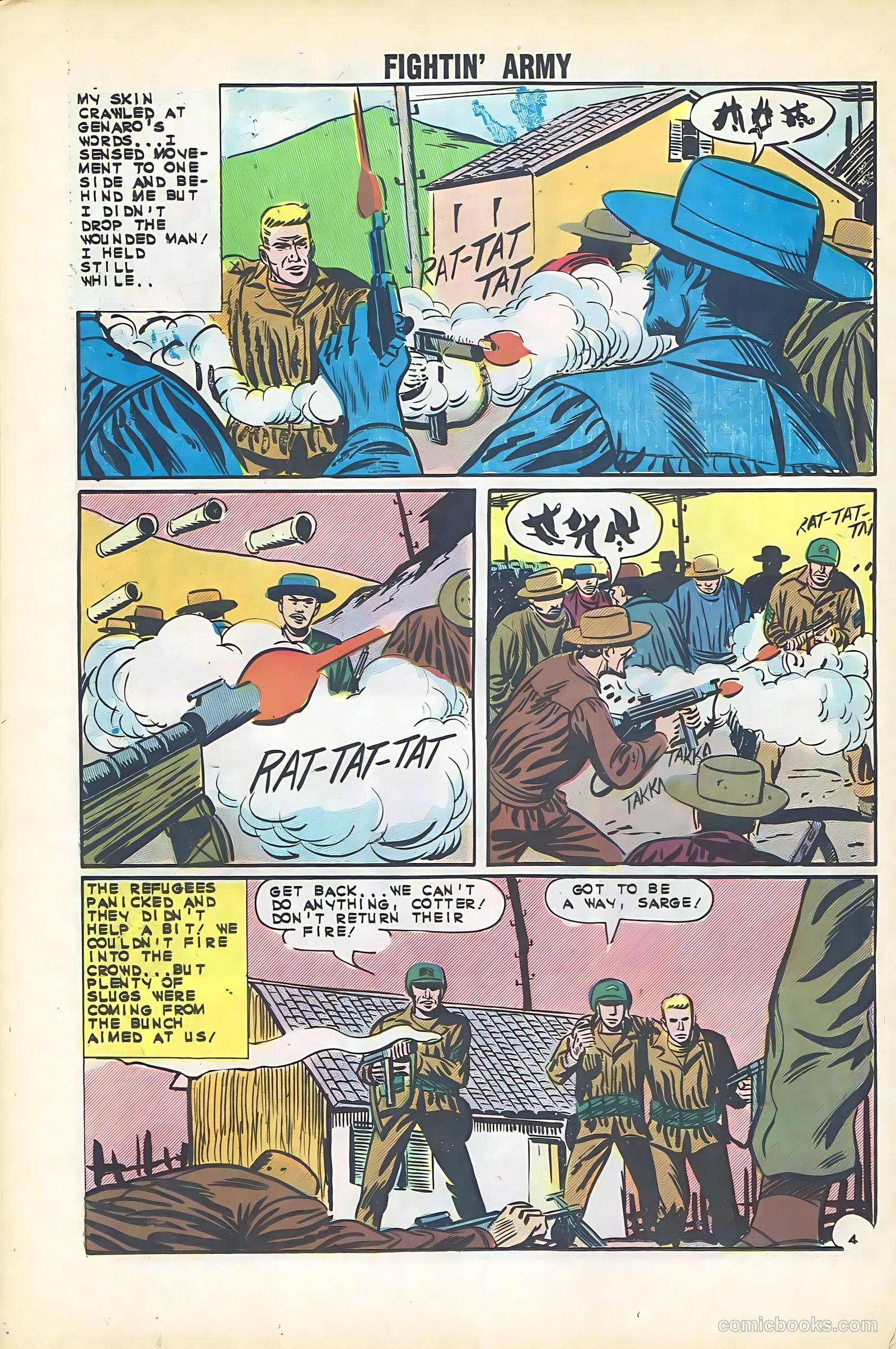 Fightin' Army #56 (1964) — page 26 of 36