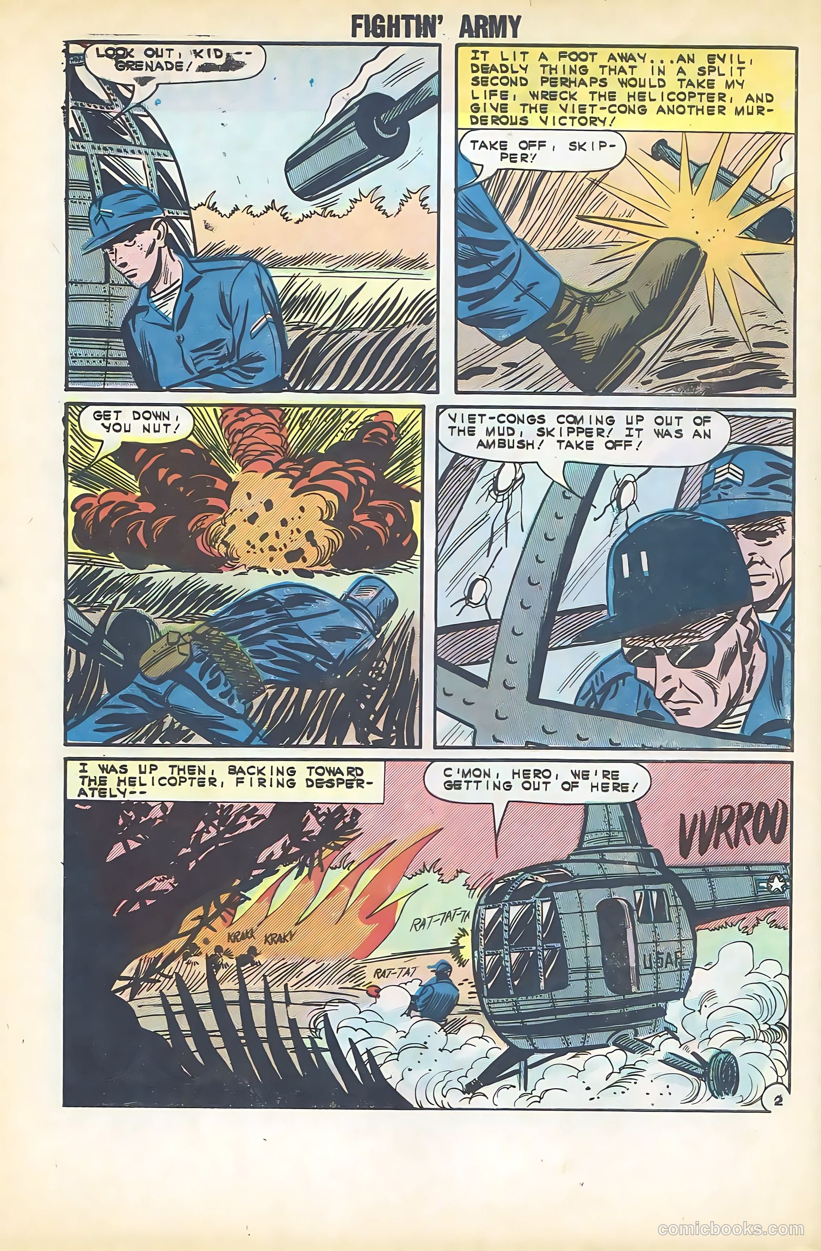 Fightin' Army #56 (1964) — page 30 of 36