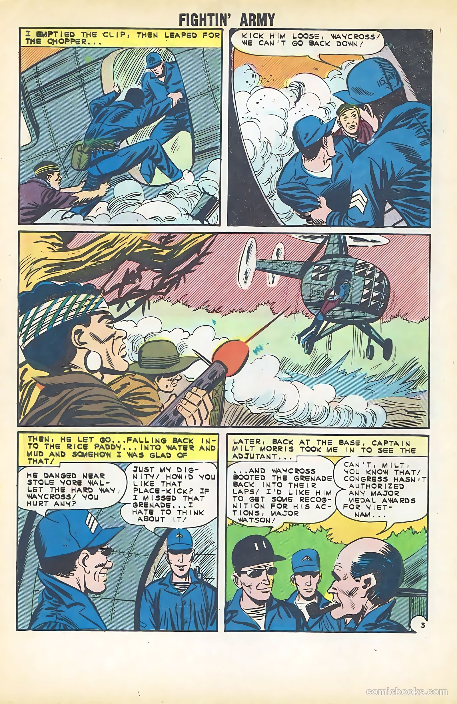 Fightin' Army #56 (1964) — page 32 of 36