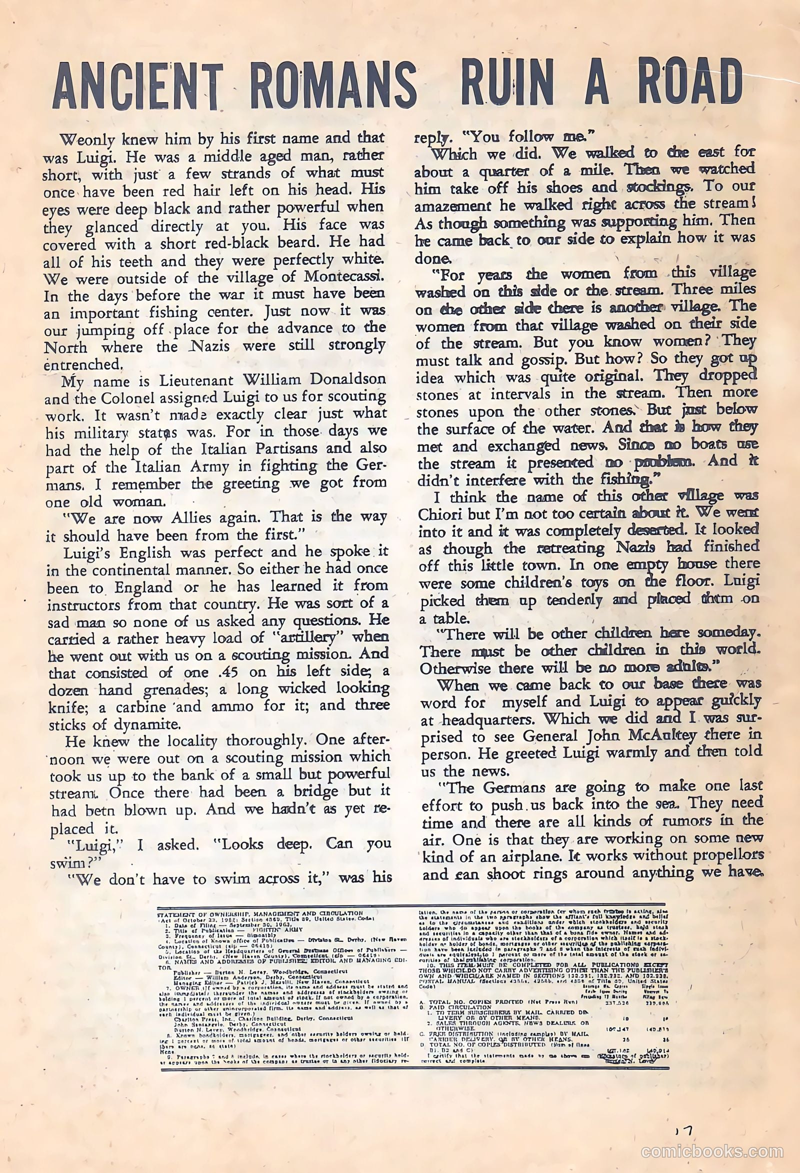 Fightin' Army #57 (1964) — page 17 of 36