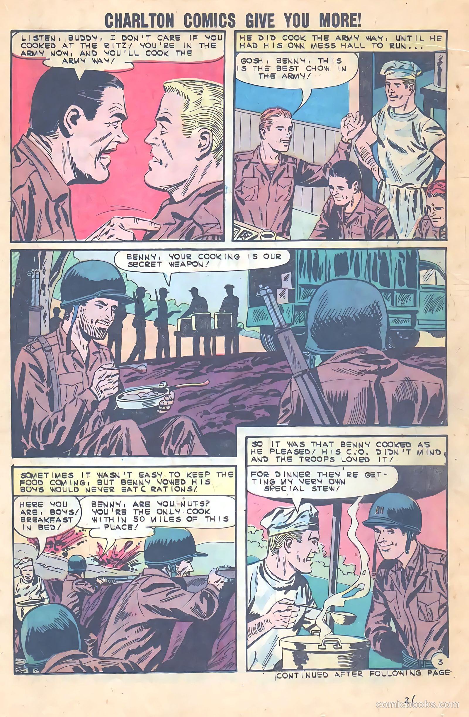 Fightin' Army #57 (1964) — page 21 of 36
