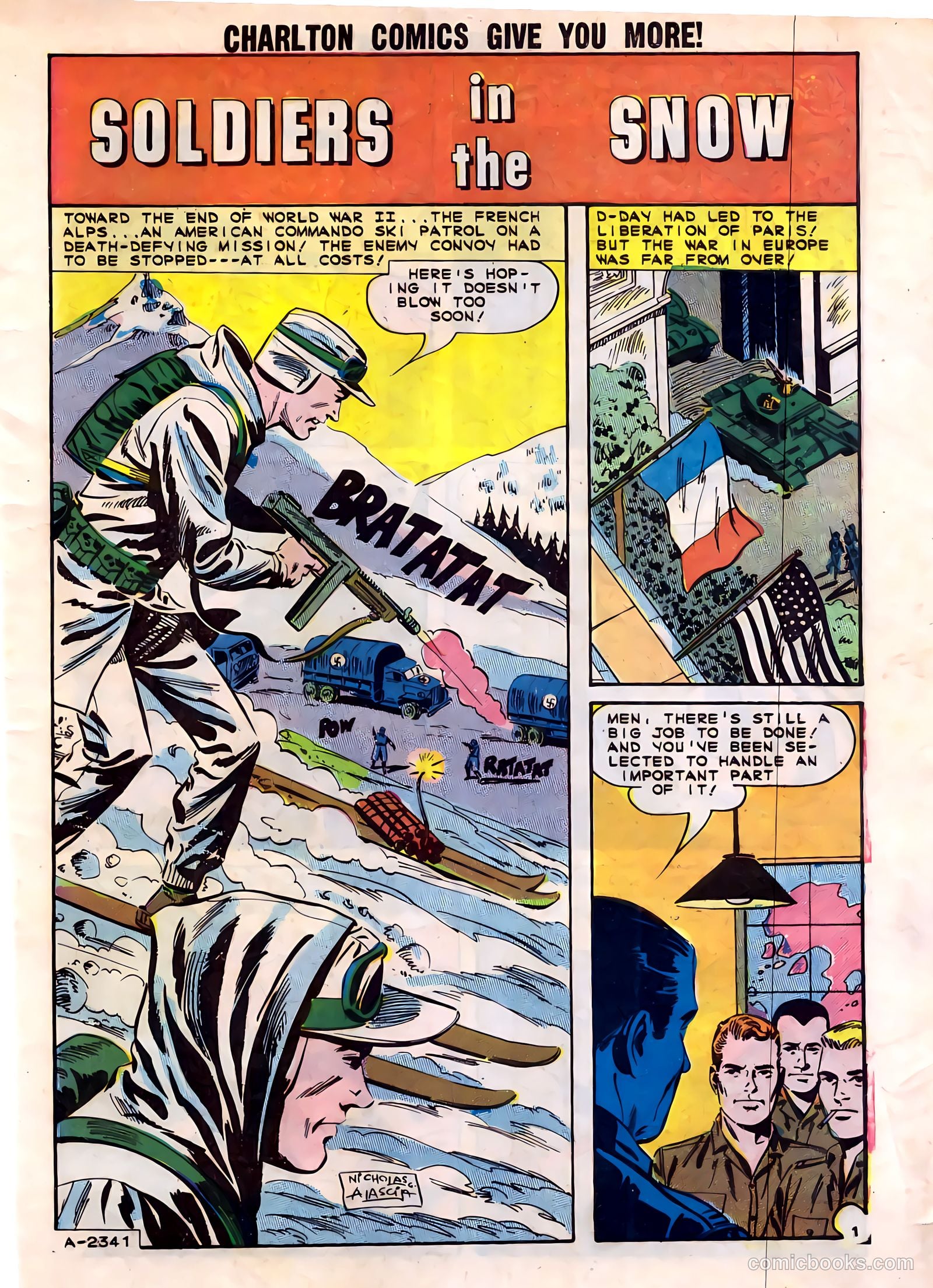 Fightin' Army #58 (1964) — page 3 of 36