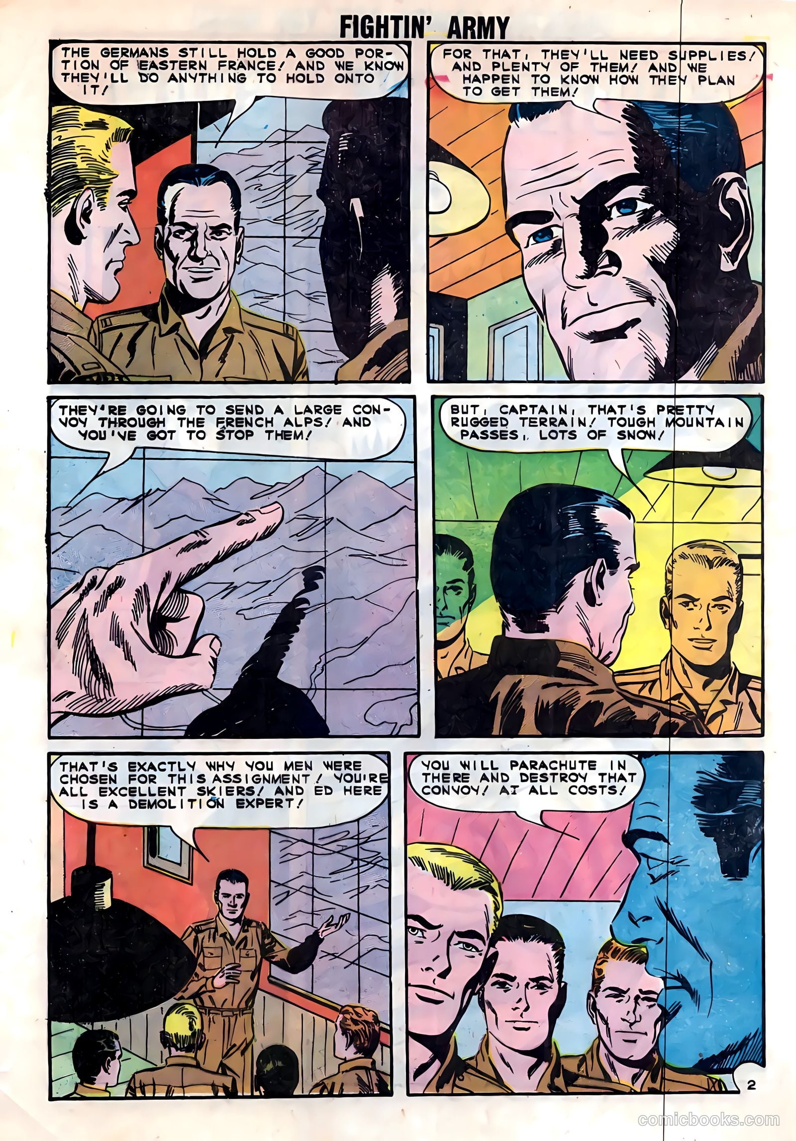 Fightin' Army #58 (1964) — page 4 of 36