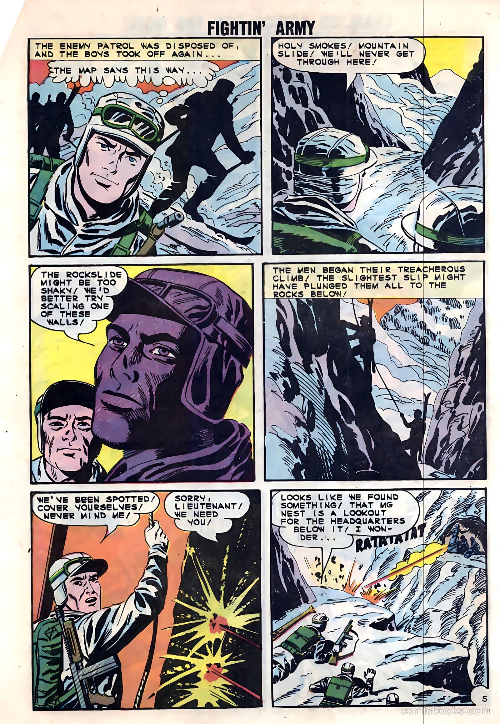 Fightin' Army #58 (1964) — page 8 of 36