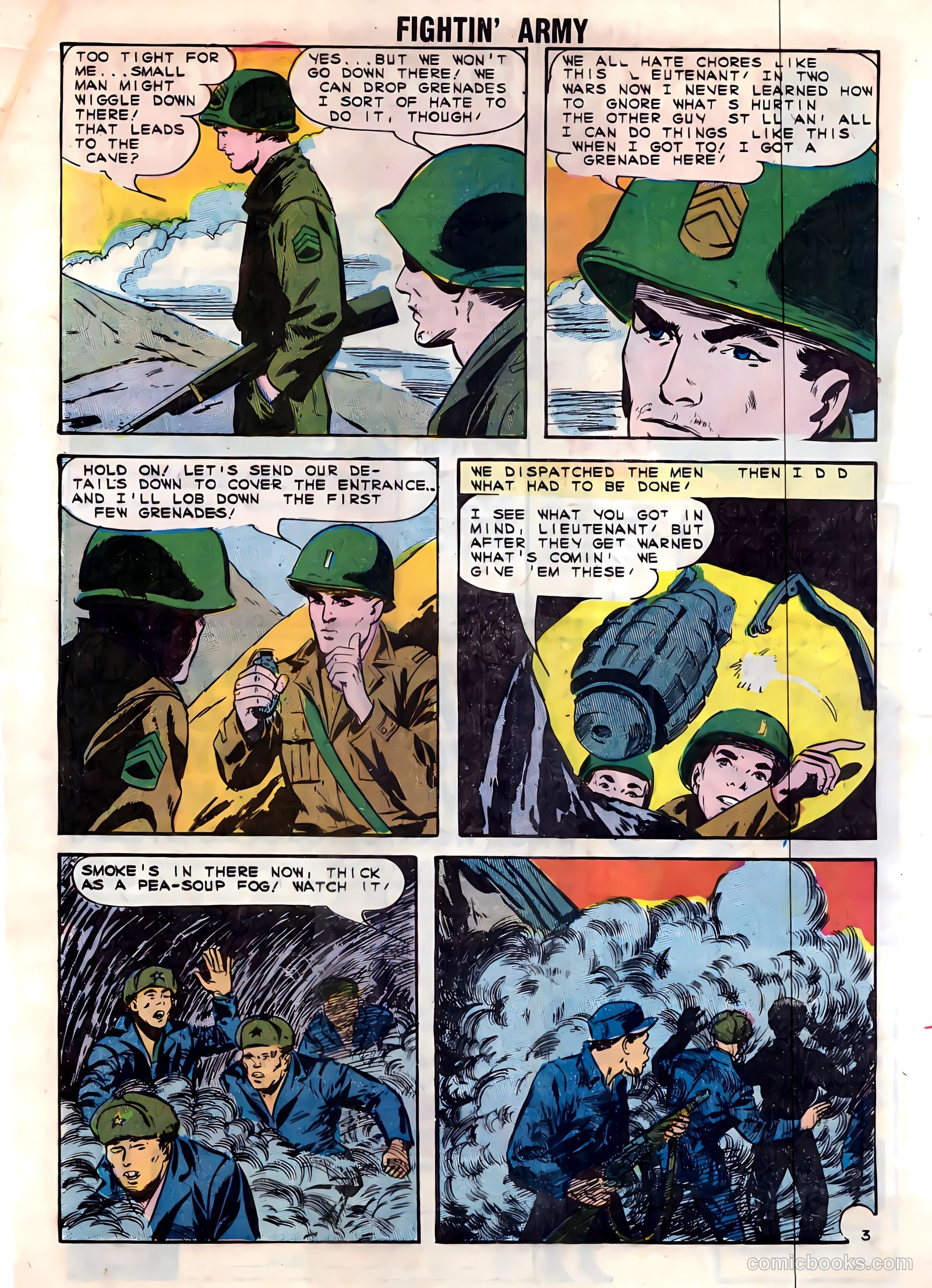Fightin' Army #58 (1964) — page 16 of 36