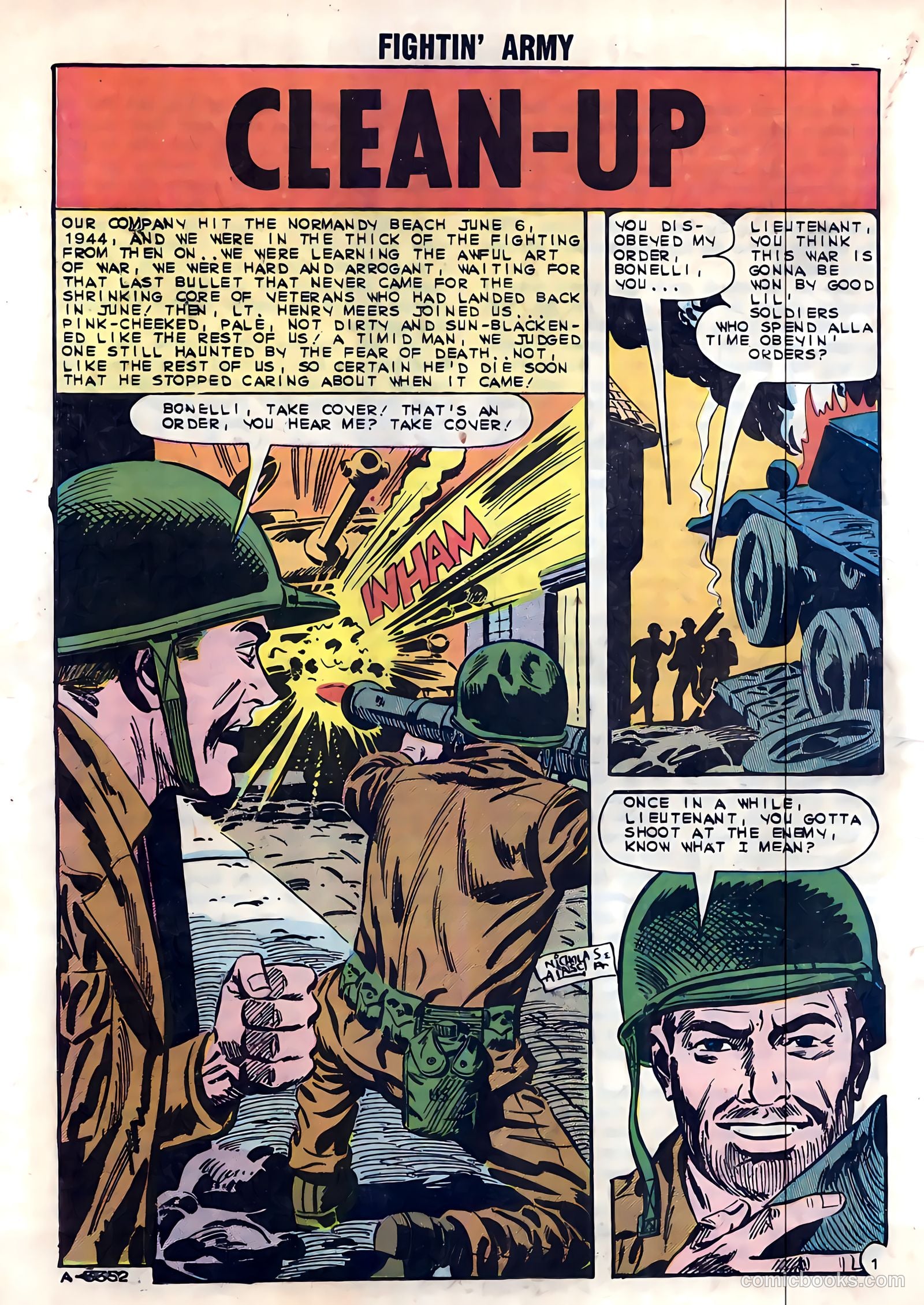 Fightin' Army #58 (1964) — page 20 of 36