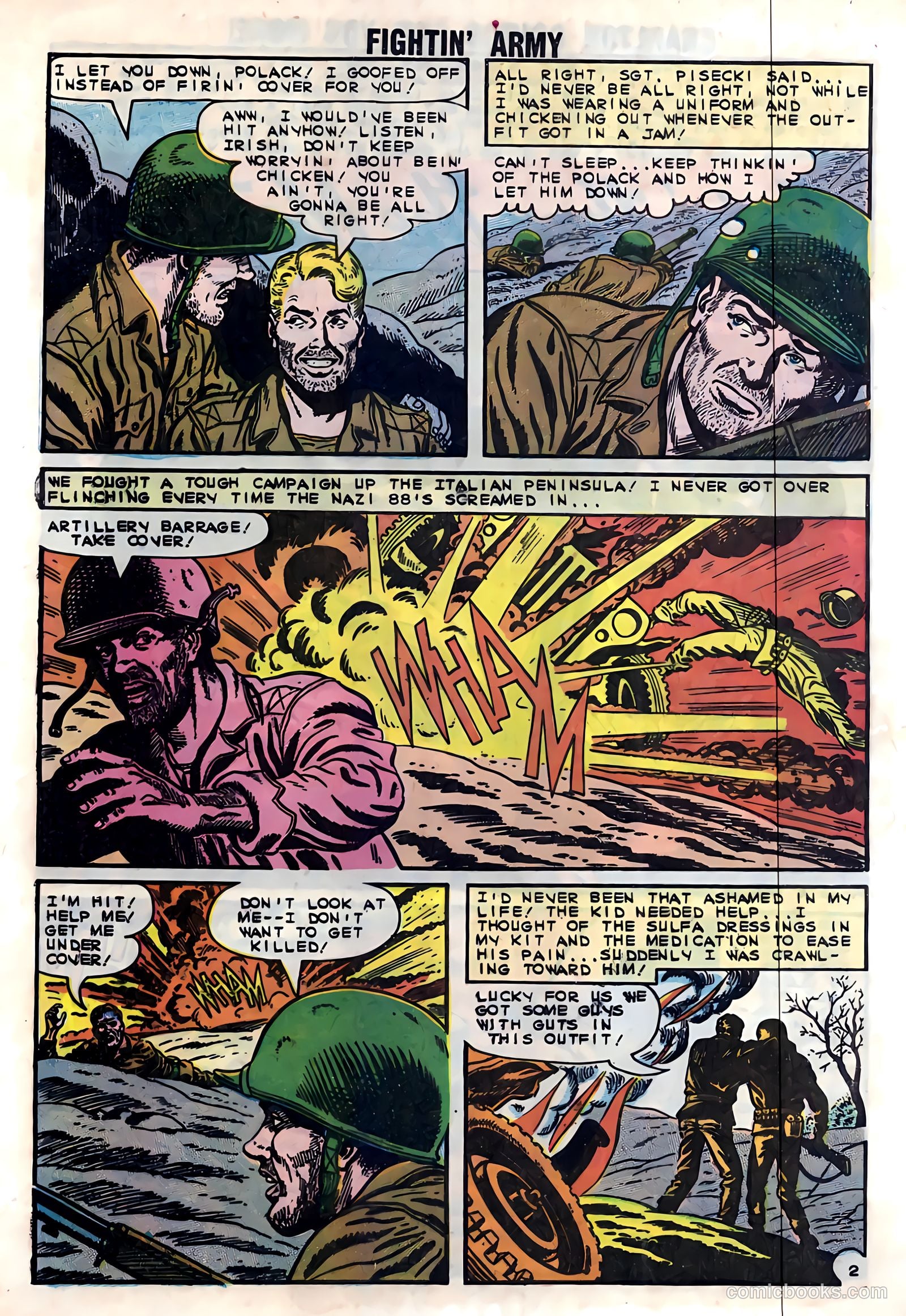 Fightin' Army #58 (1964) — page 28 of 36