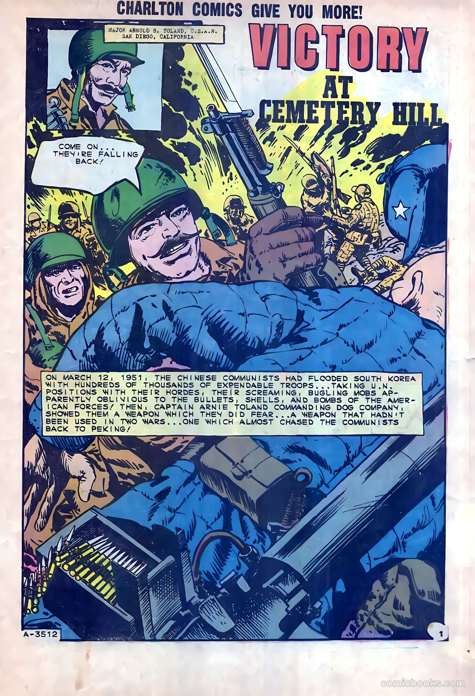 Fightin' Army #59 (1964) — page 3 of 36
