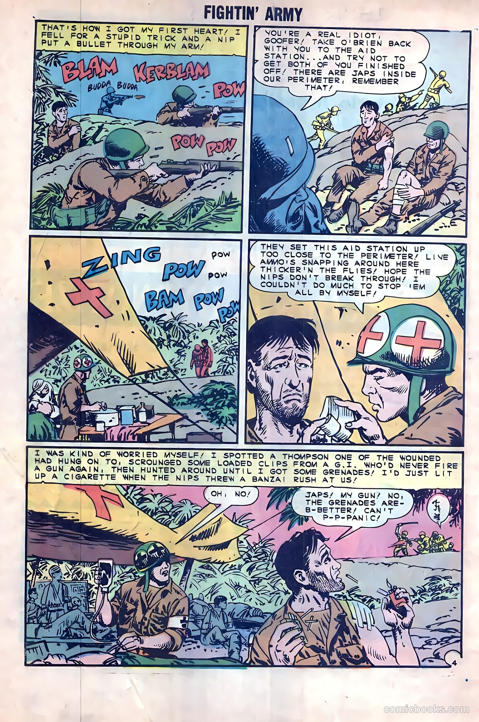 Fightin' Army #59 (1964) — page 32 of 36