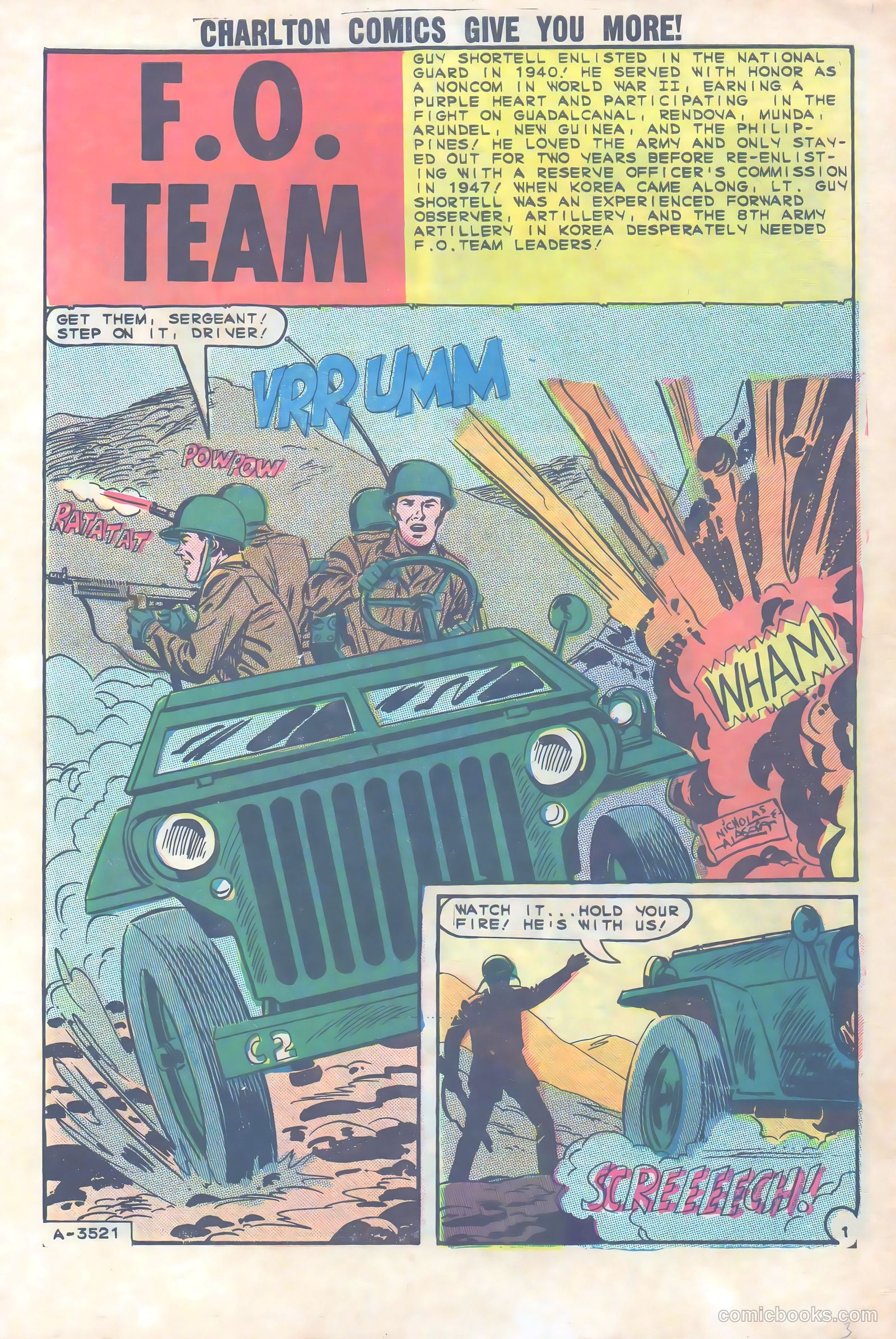 Fightin' Army #60 (1964) — page 3 of 36