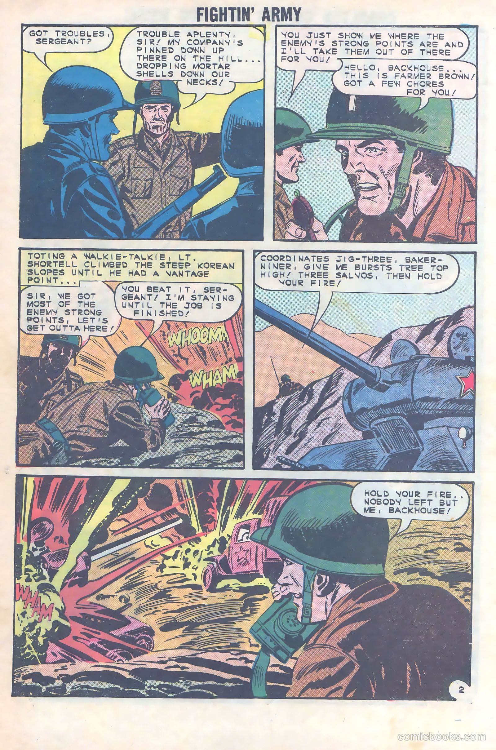 Fightin' Army #60 (1964) — page 4 of 36