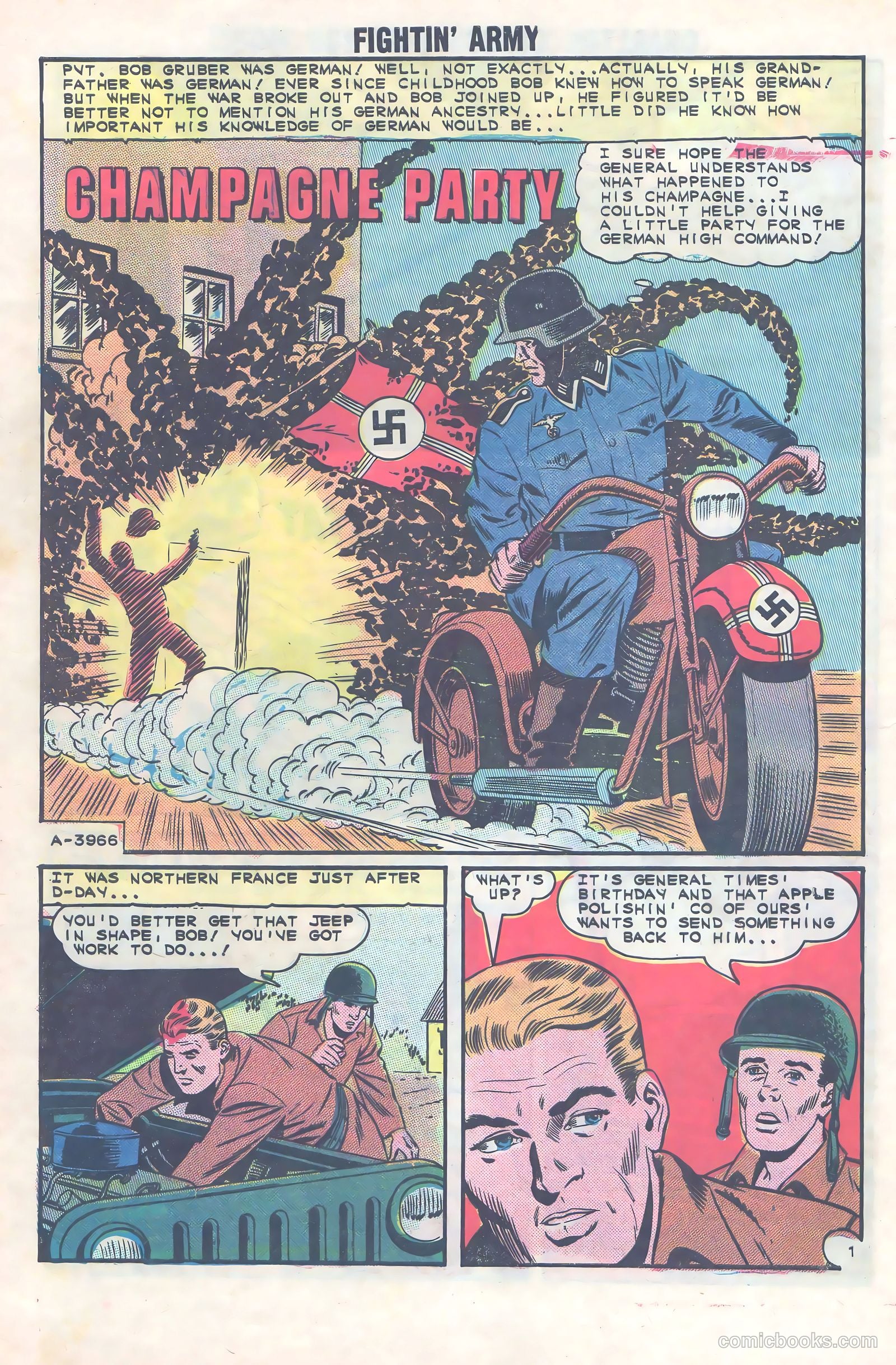 Fightin' Army #60 (1964) — page 28 of 36