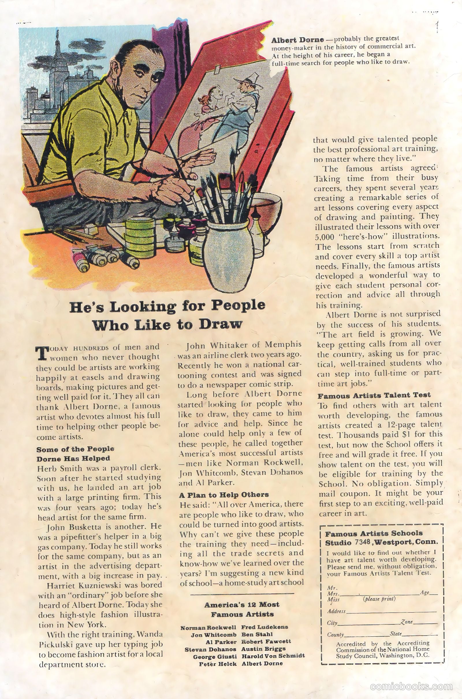 Fightin' Army #60 (1964) — page 36 of 36