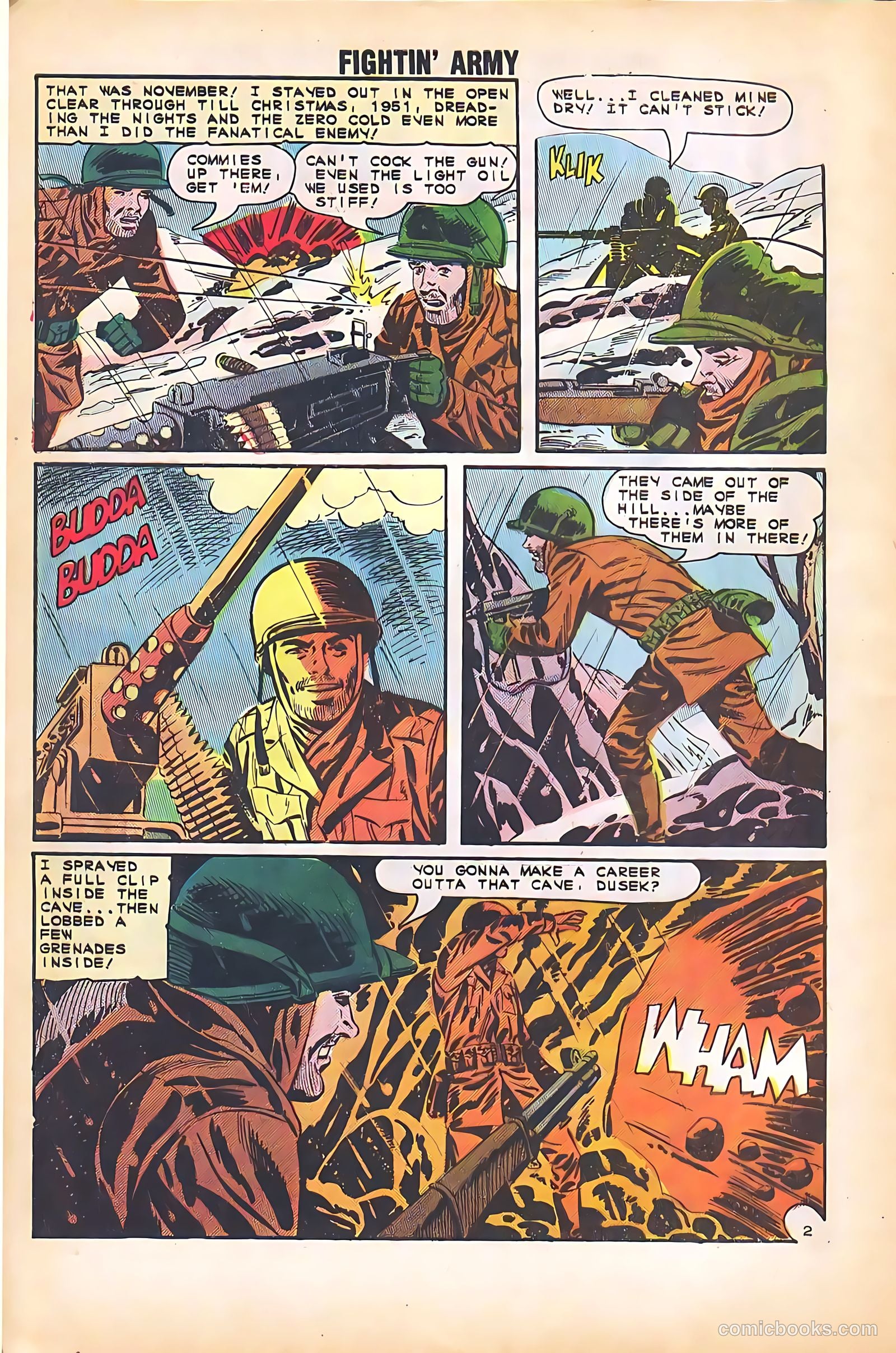 Fightin' Army #61 (1965) — page 4 of 36