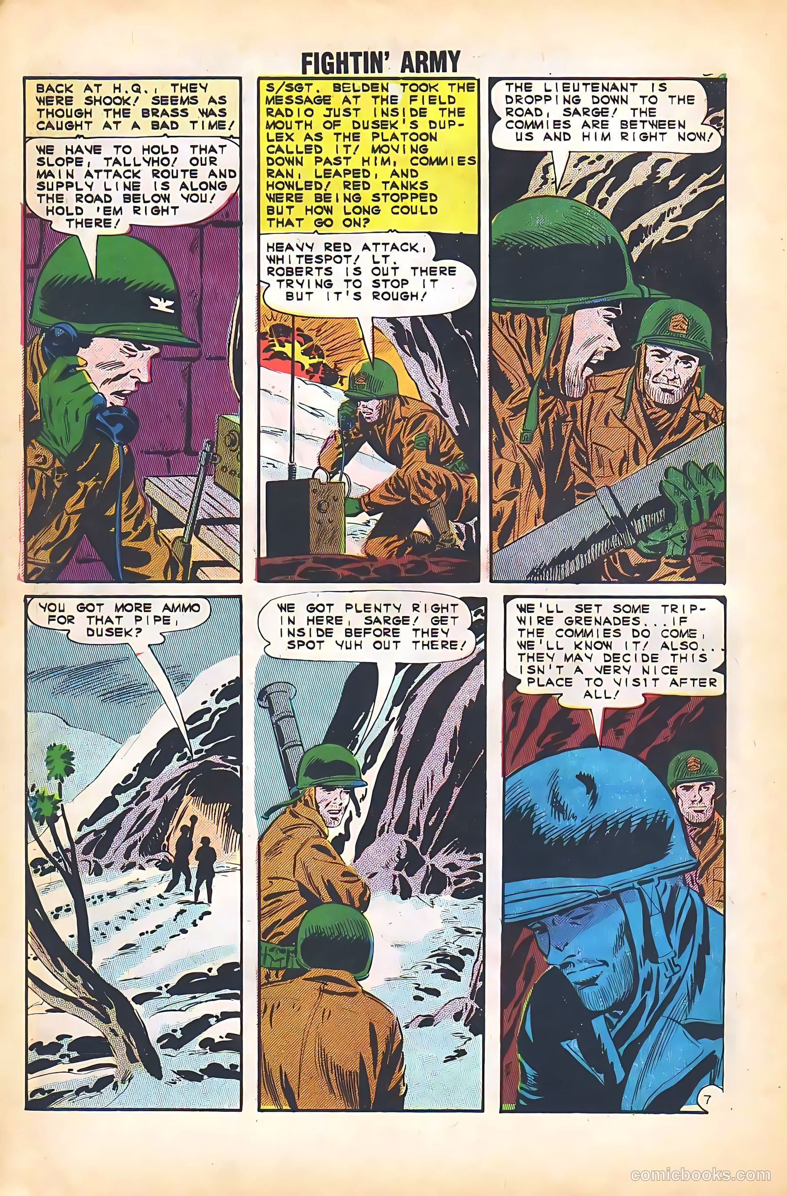 Fightin' Army #61 (1965) — page 10 of 36
