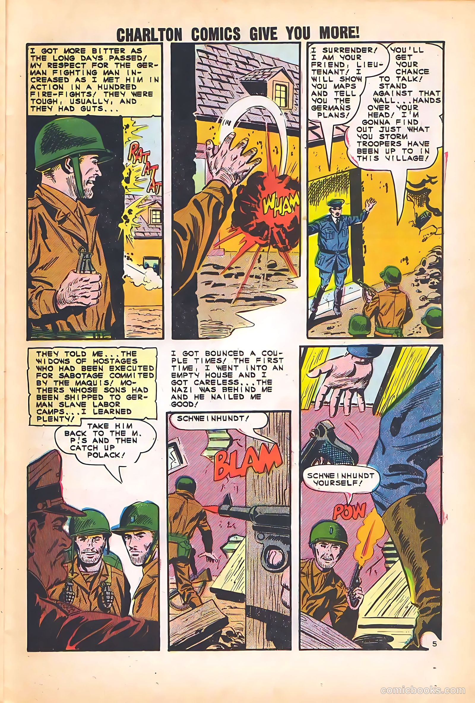 Fightin' Army #61 (1965) — page 23 of 36