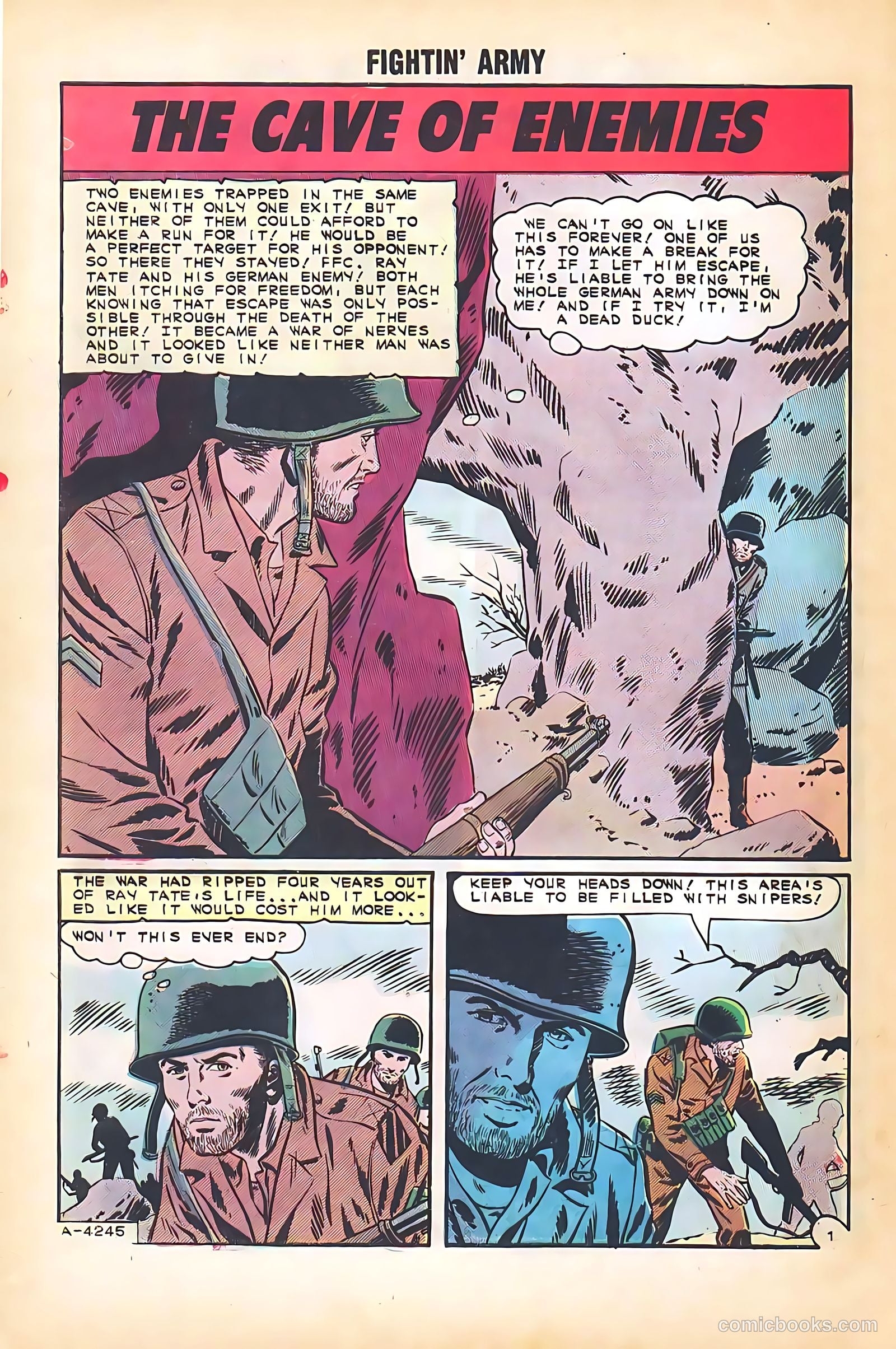 Fightin' Army #61 (1965) — page 28 of 36