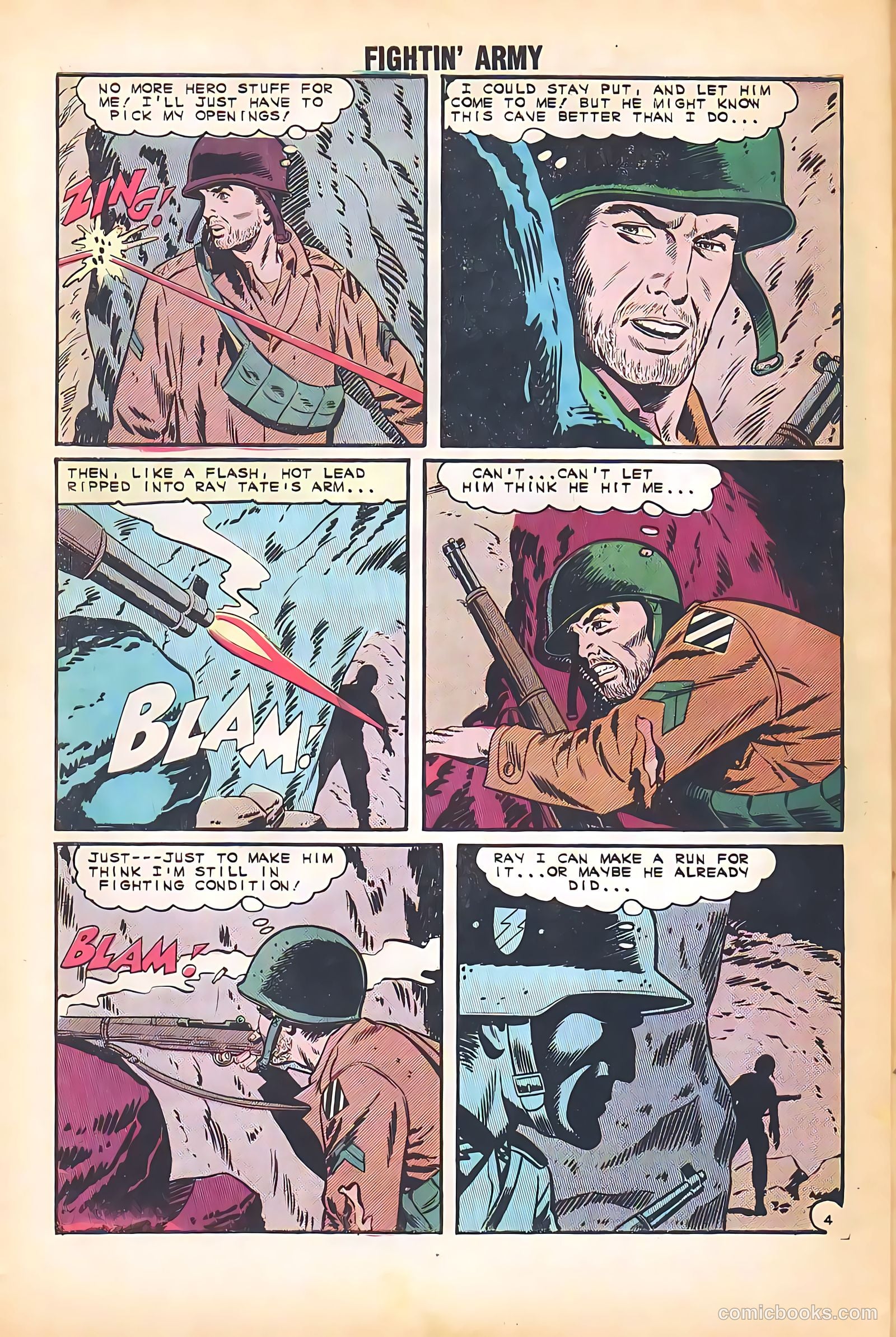 Fightin' Army #61 (1965) — page 32 of 36